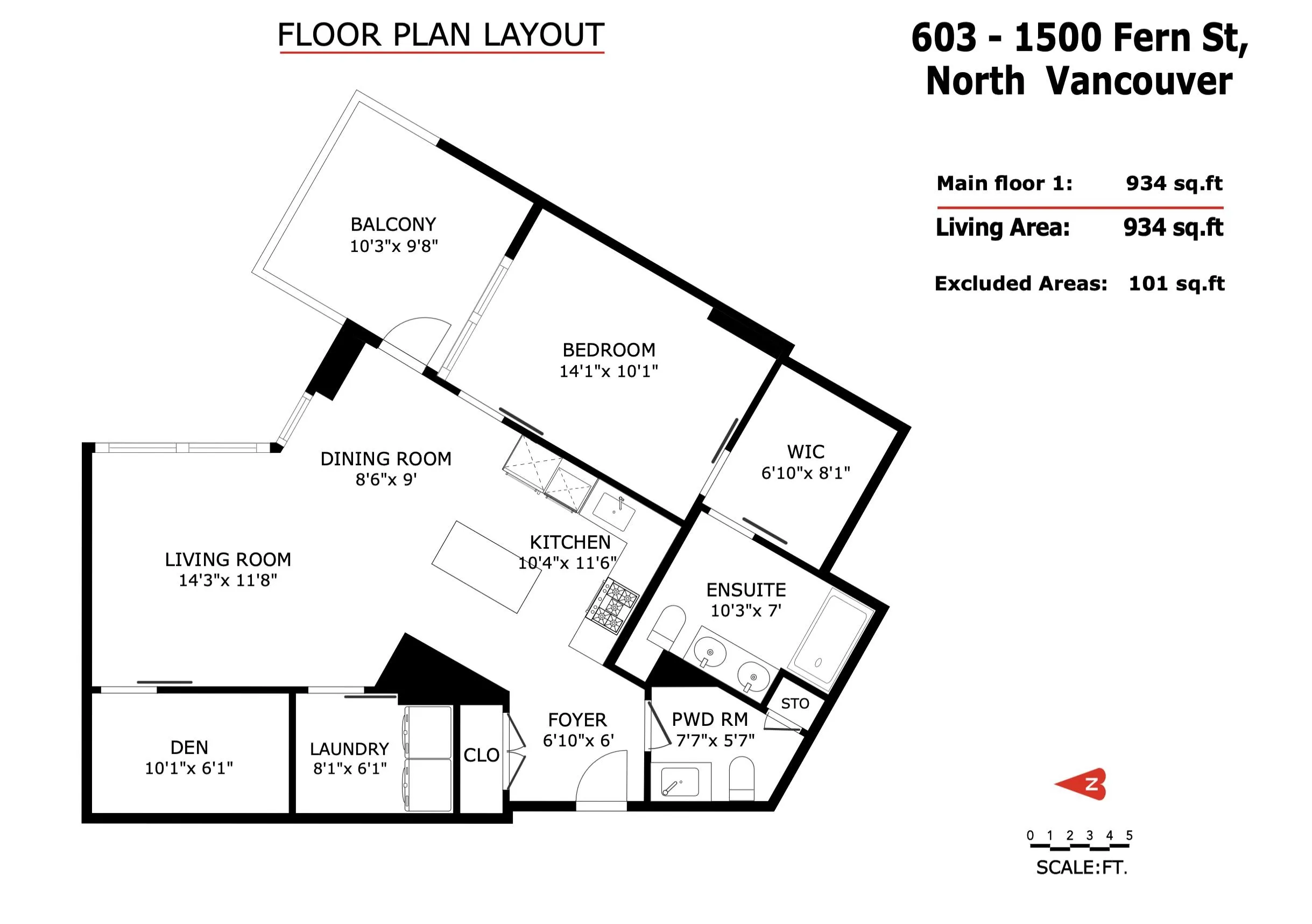1500 Fern Street #603