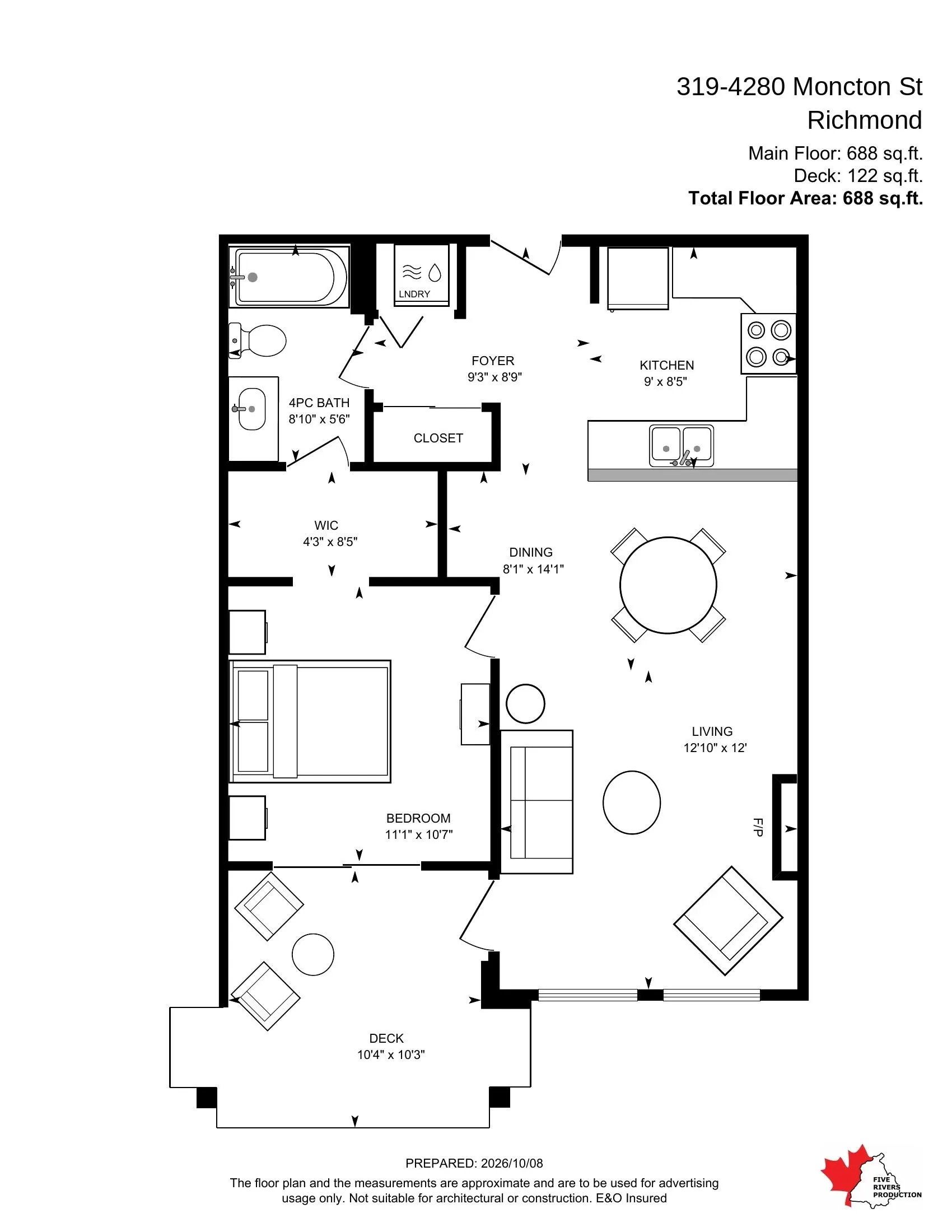 4280 Moncton Street #319