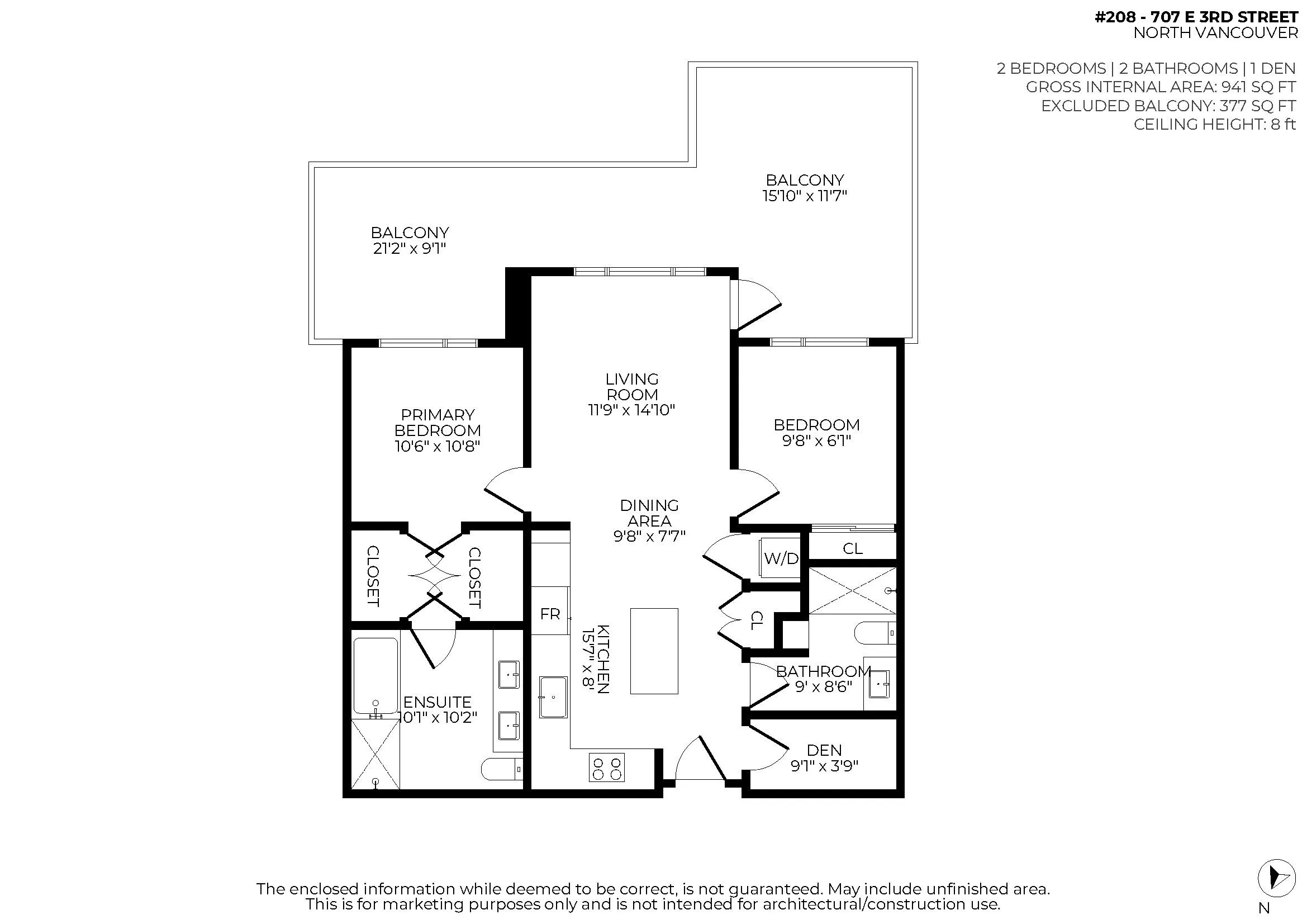 707 E 3 Street #208
