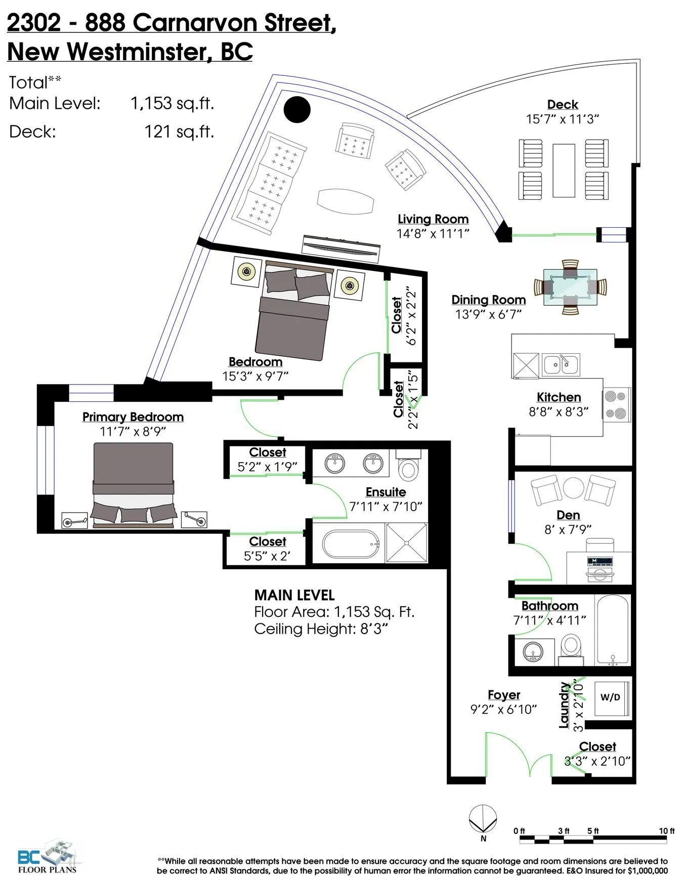 888 Carnarvon Street #2302