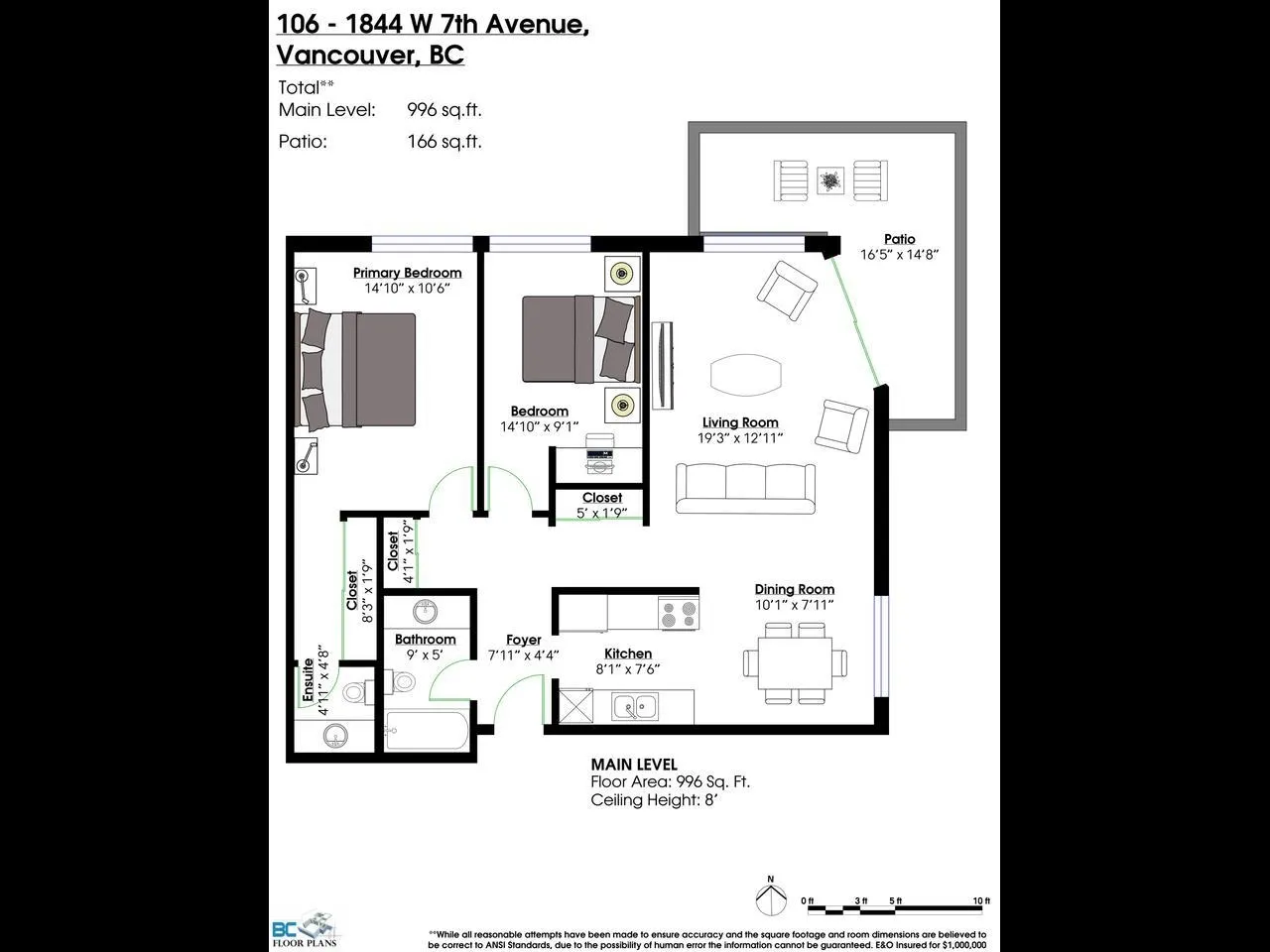 1844 W 7th Avenue #106