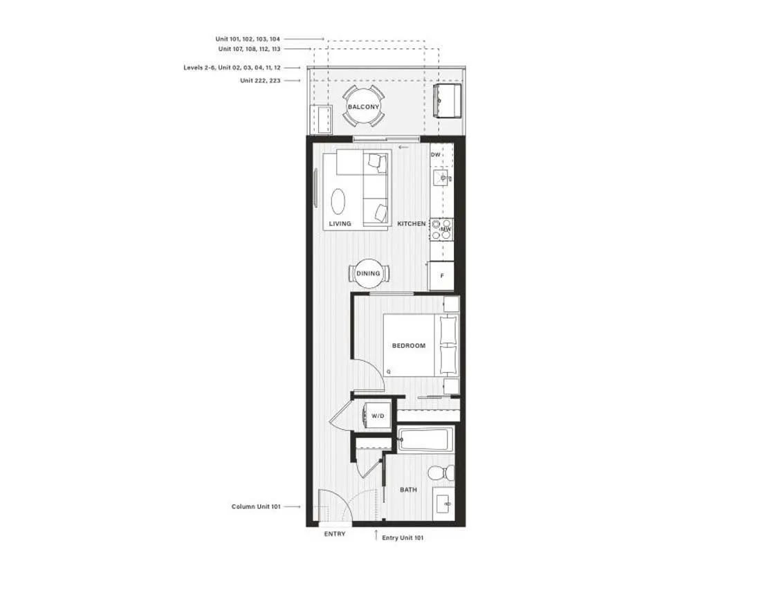 1529 Oxford #101