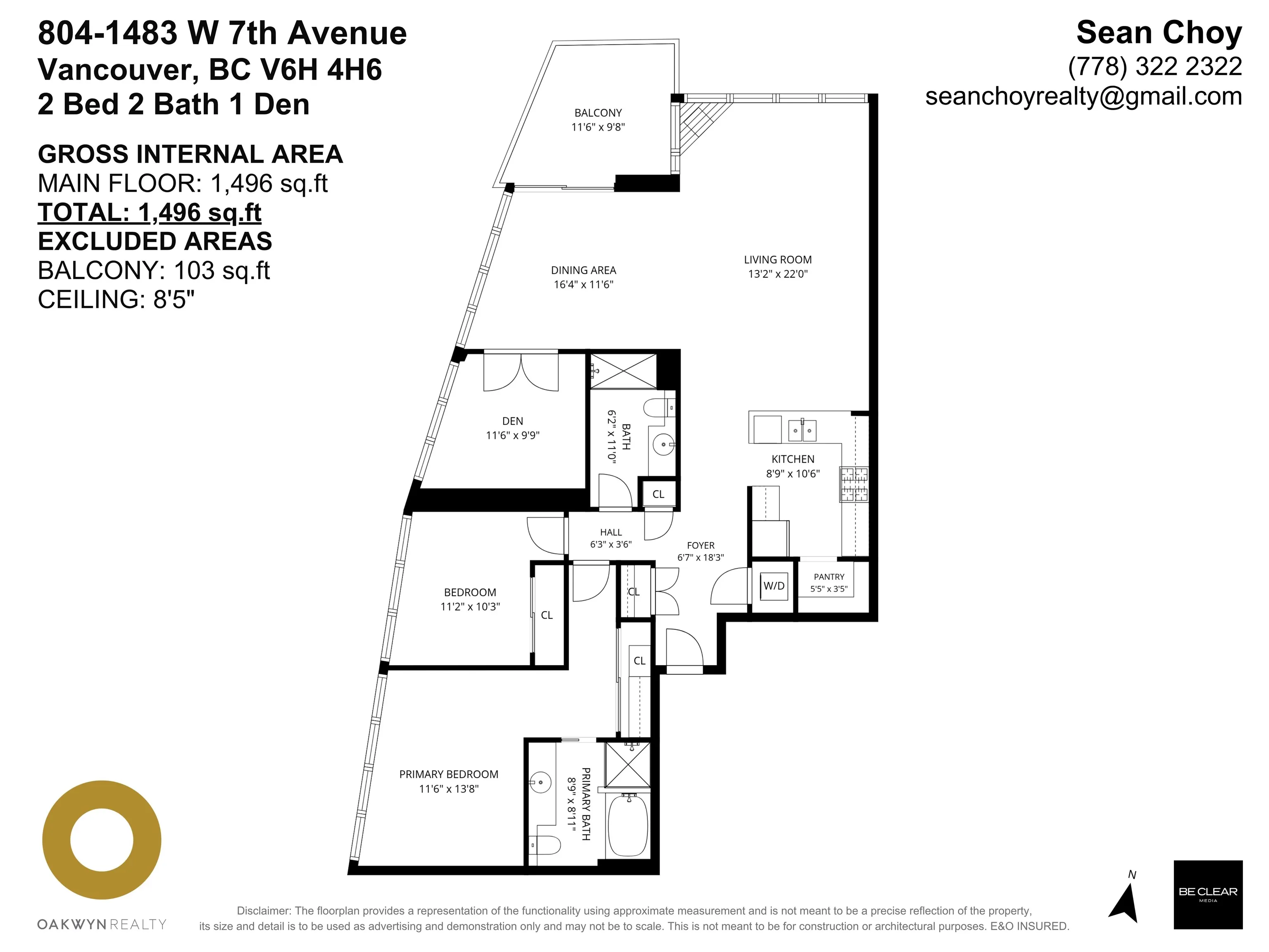 1483 W 7th Avenue #804