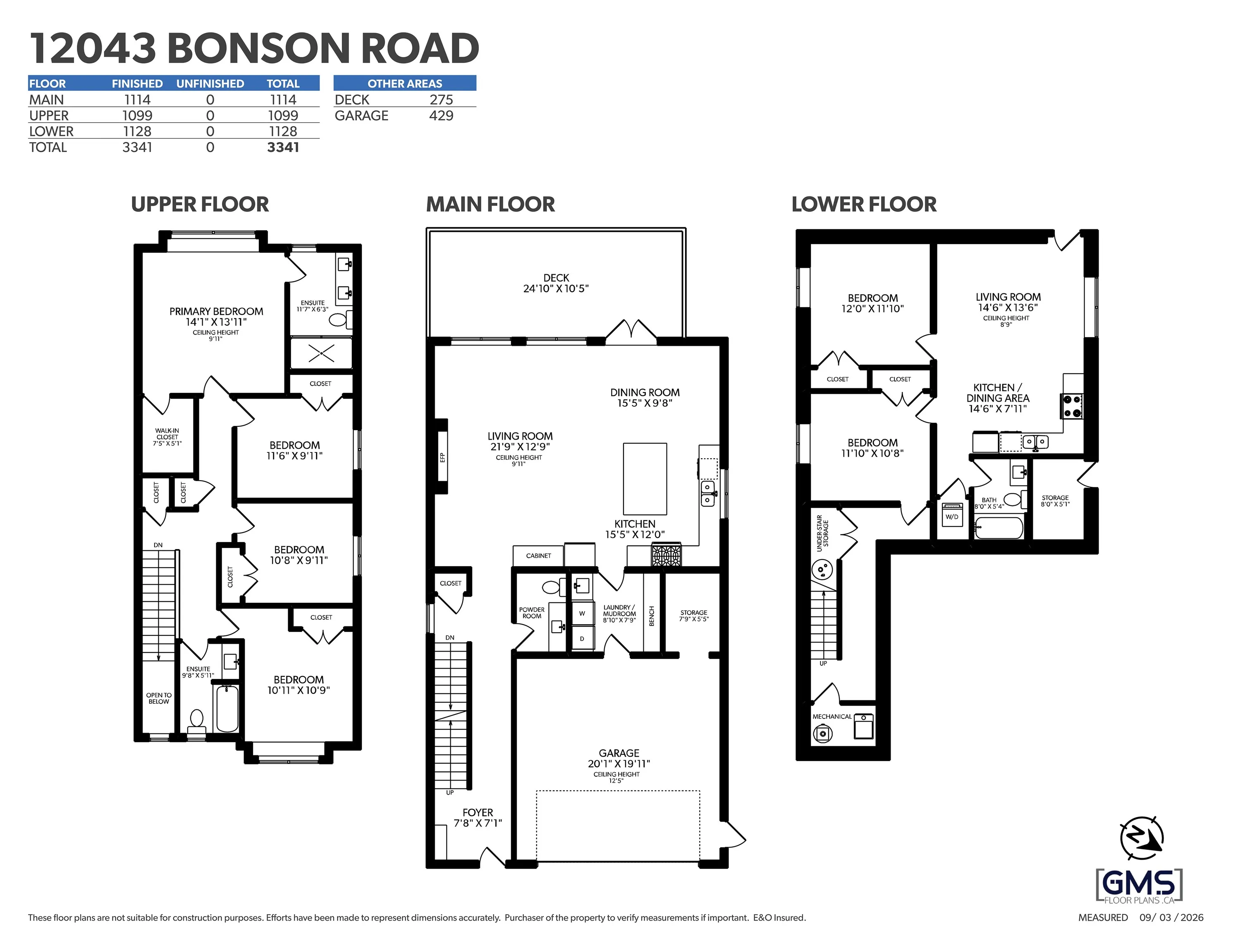 12043 Bonson Road