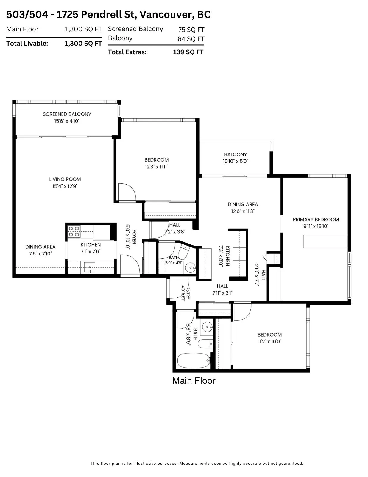 1725 Pendrell Street #503-504
