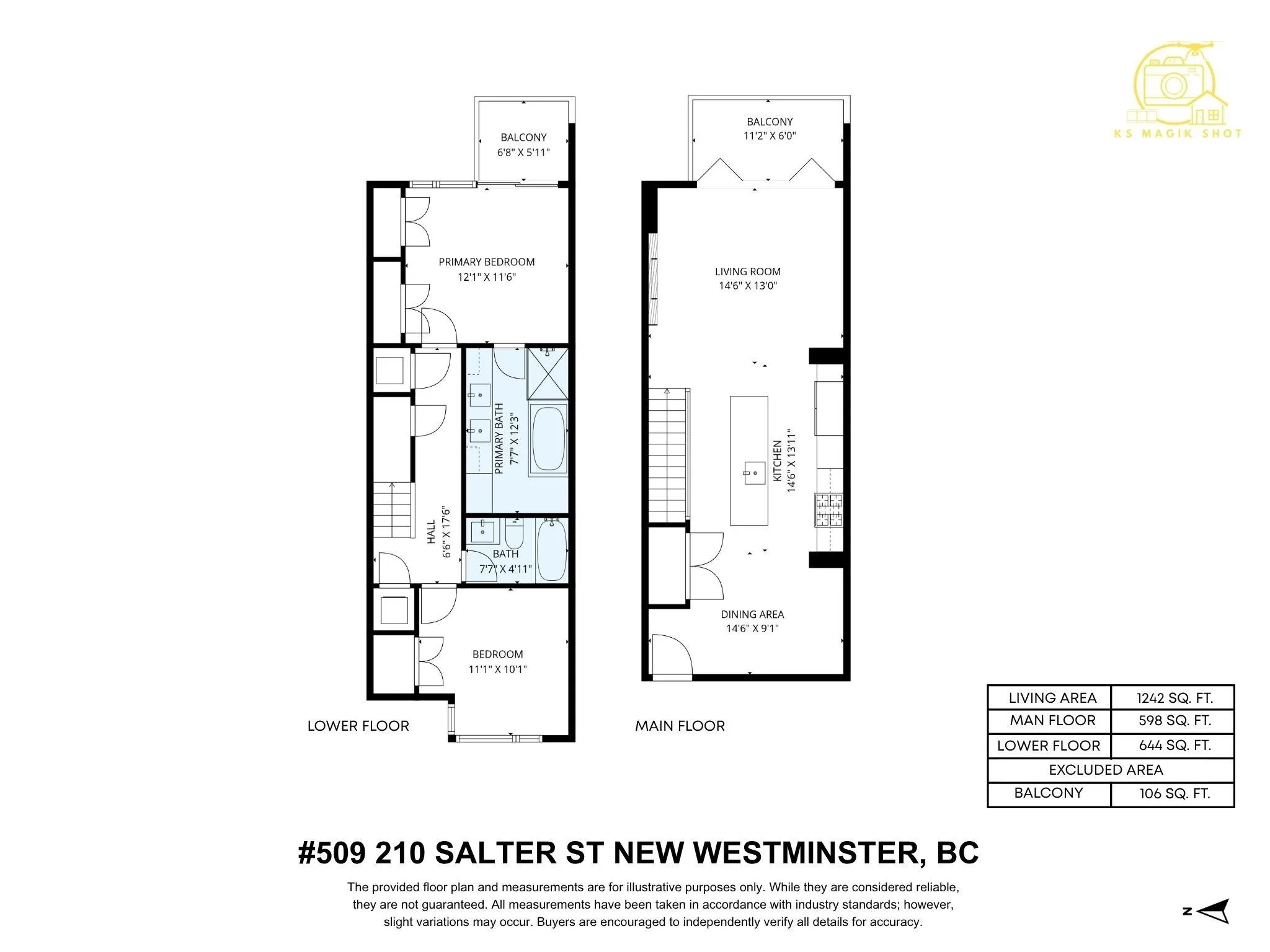 210 Salter Street #TH509