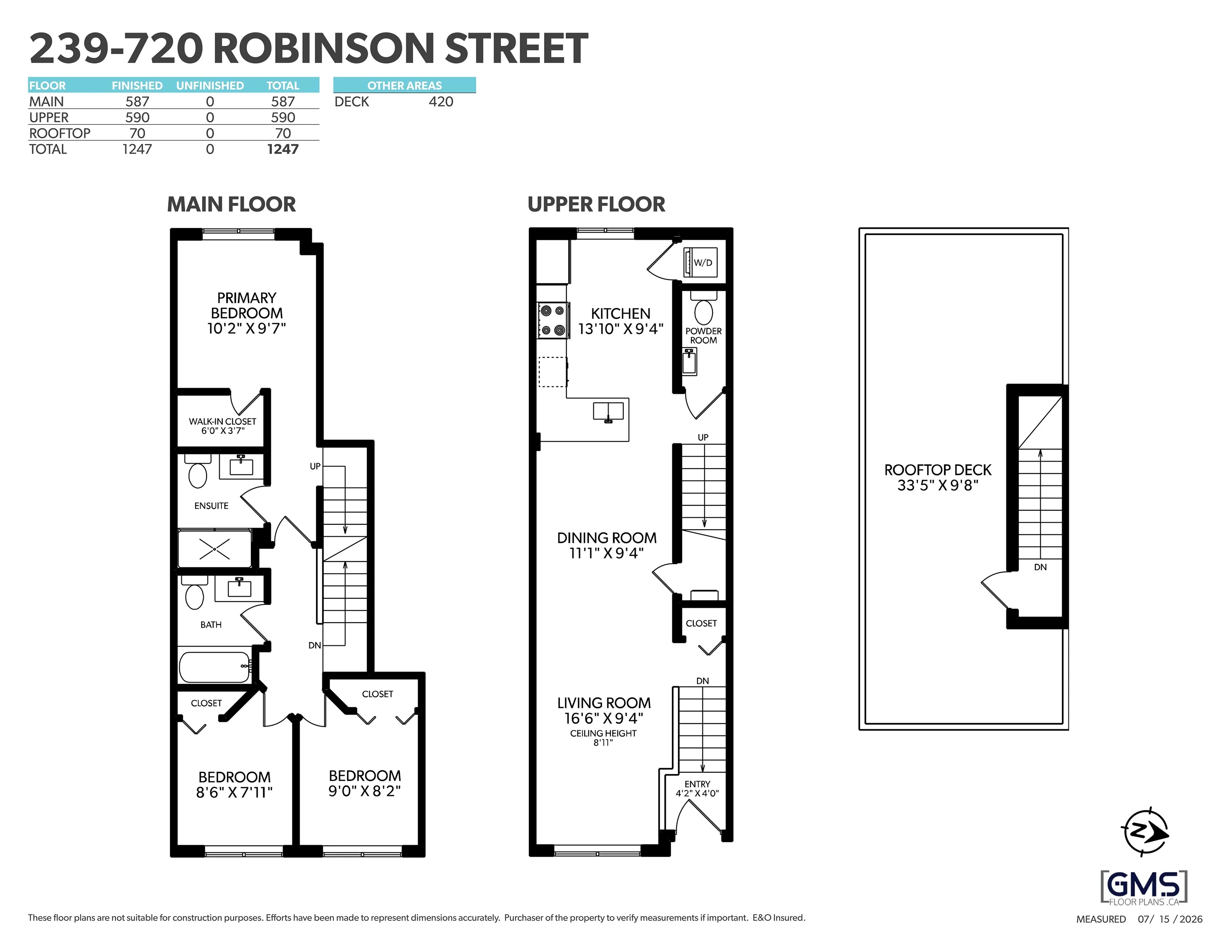 720 Robinson Street #239