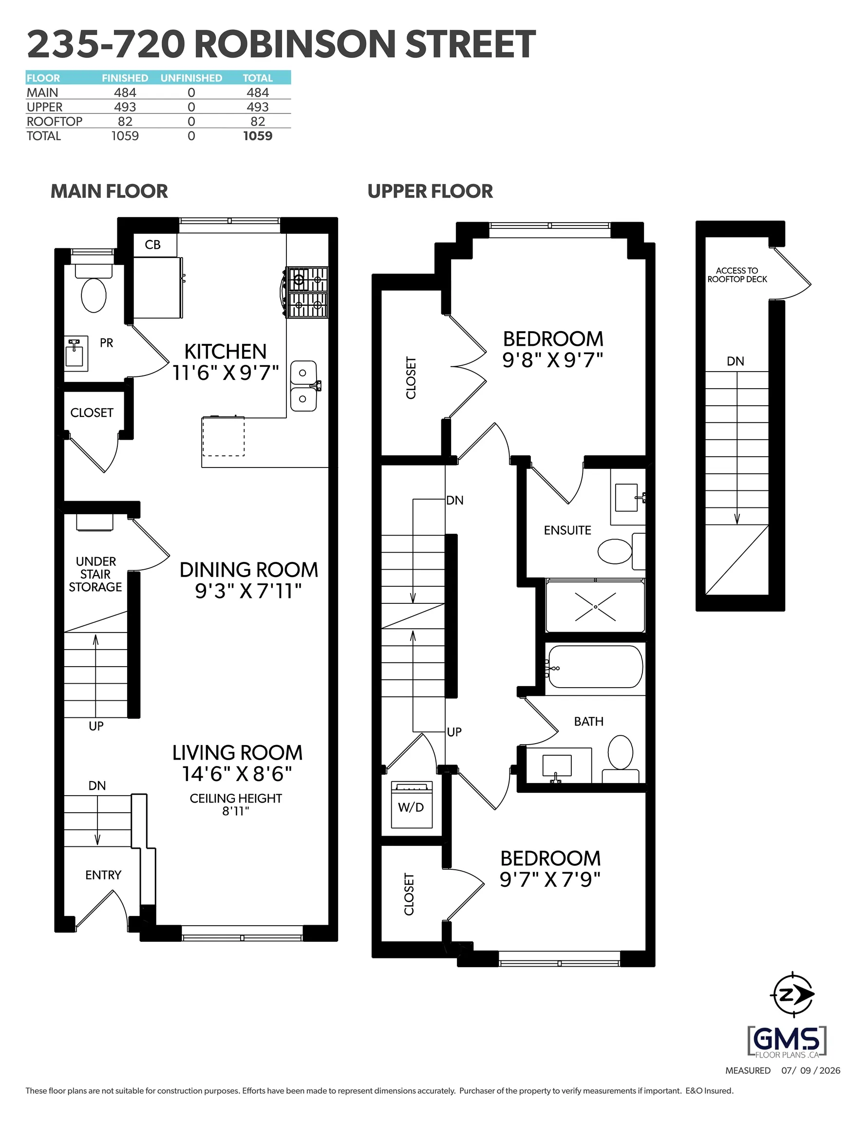 720 Robinson Street #235