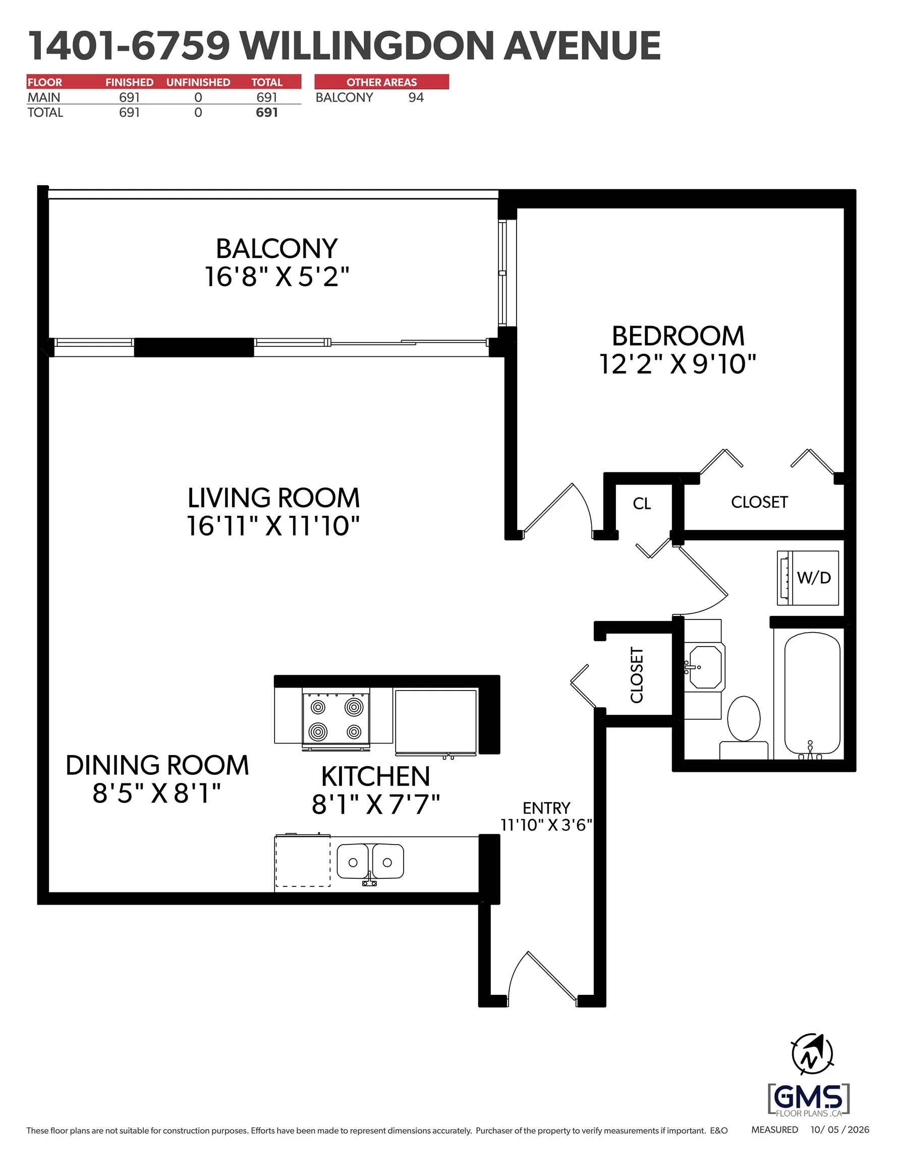 6759 Willingdon Avenue #1401