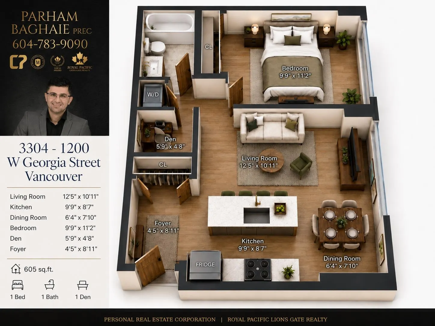 1200 W Georgia Street #3304