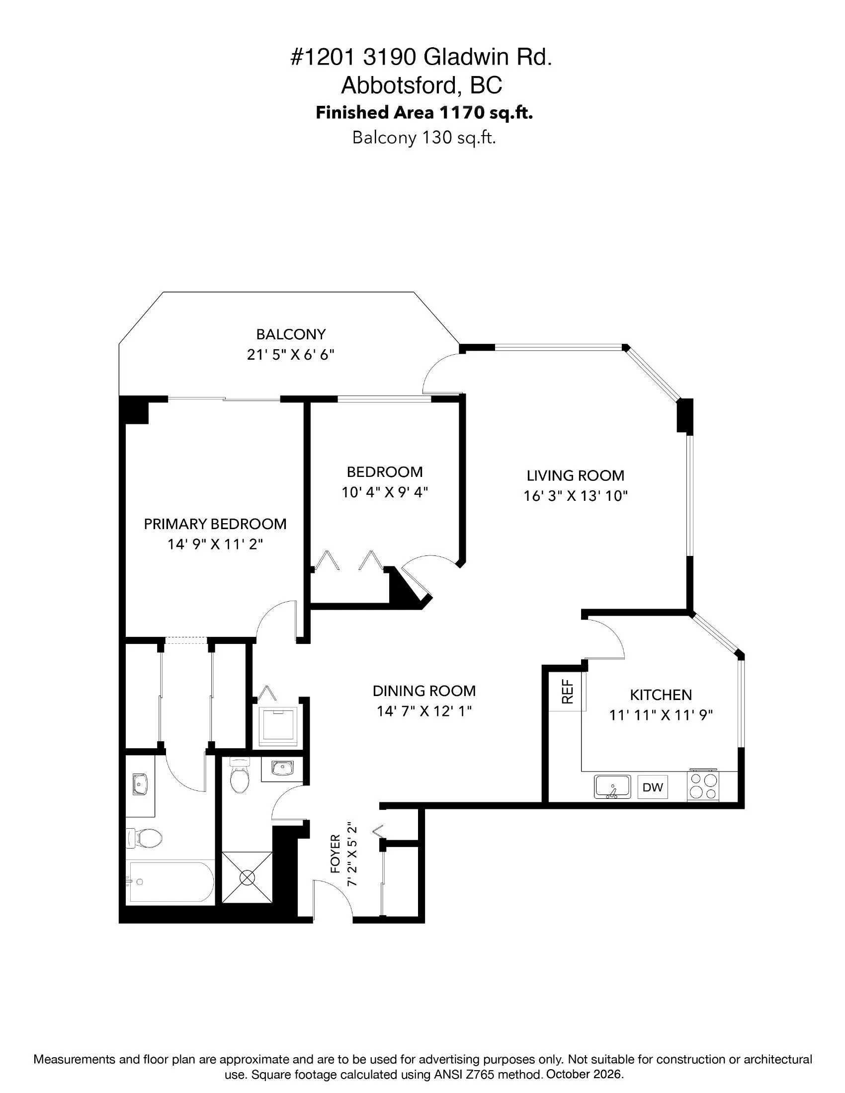 3190 Gladwin Road #1201