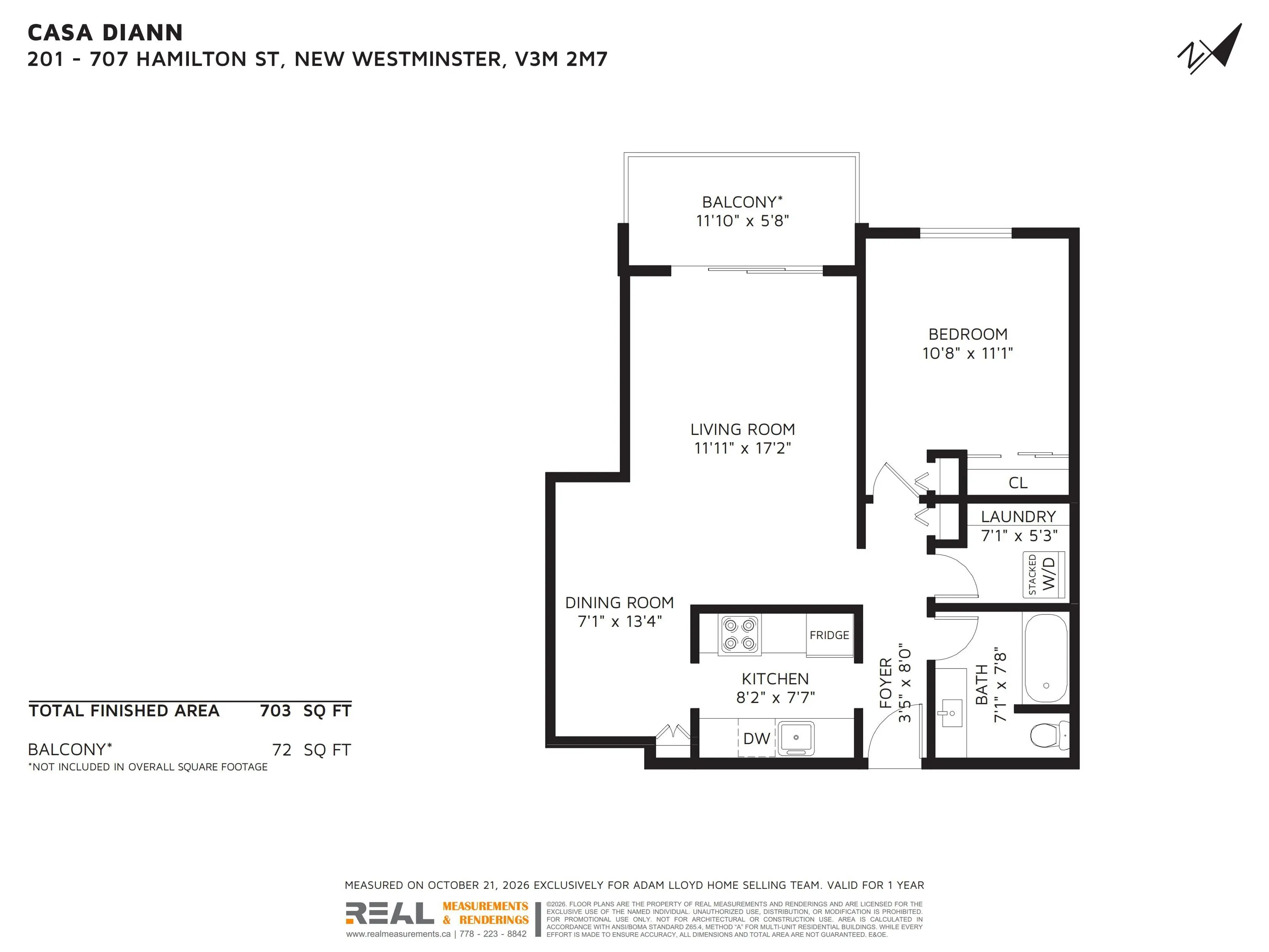 707 Hamilton Street #201