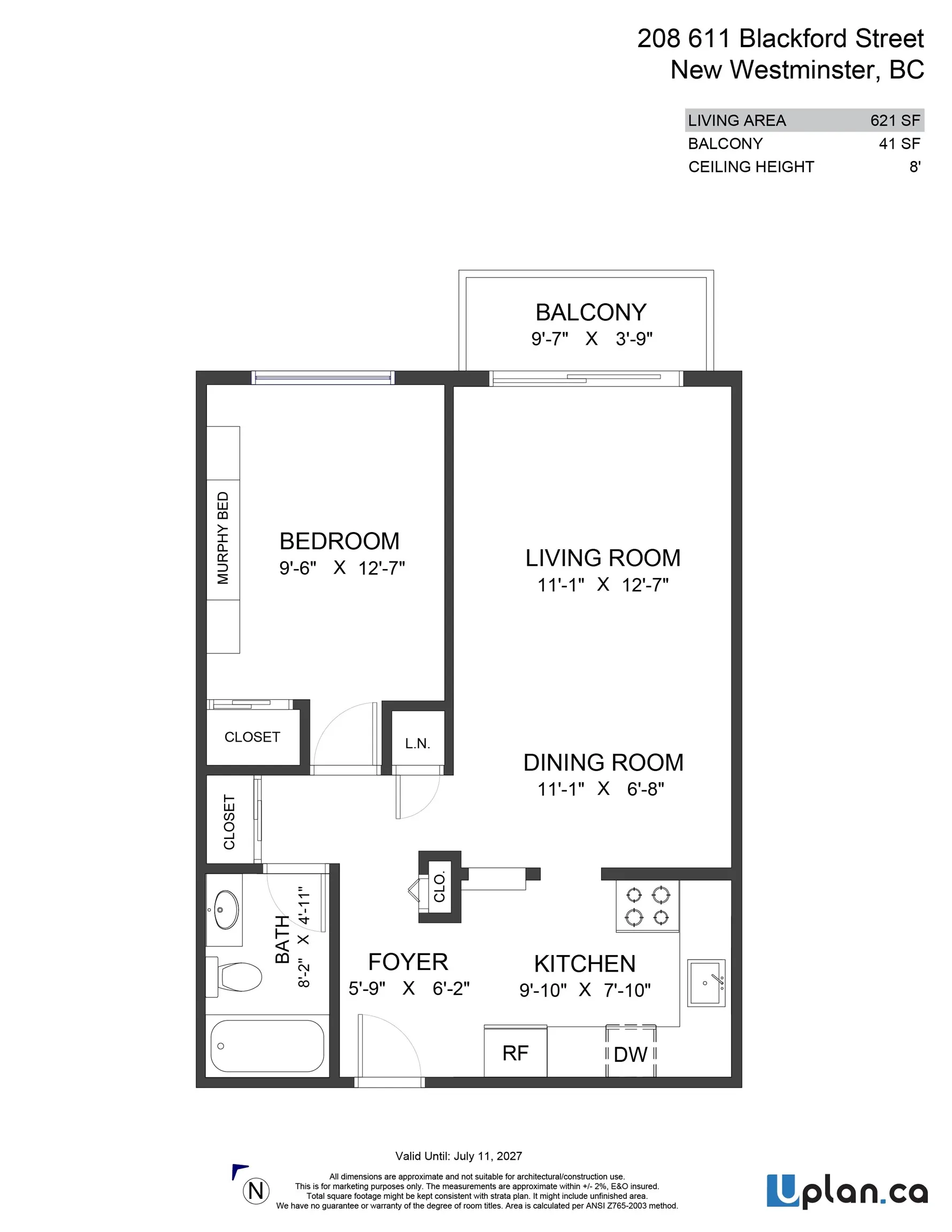 611 Blackford Street #208