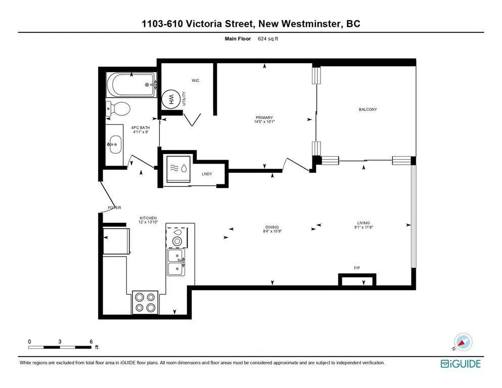 610 Victoria Street #1203