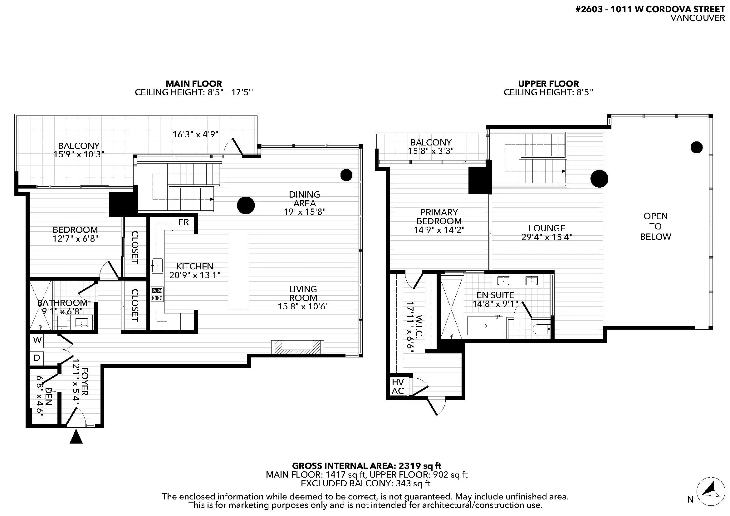 1011 W Cordova Street #2603