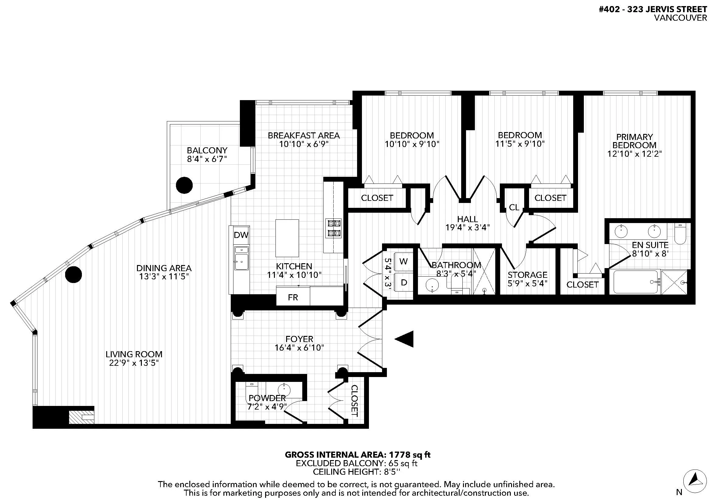 323 Jervis Street #402