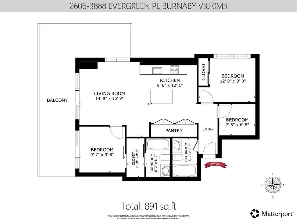 3888 Evergreen Place #2606