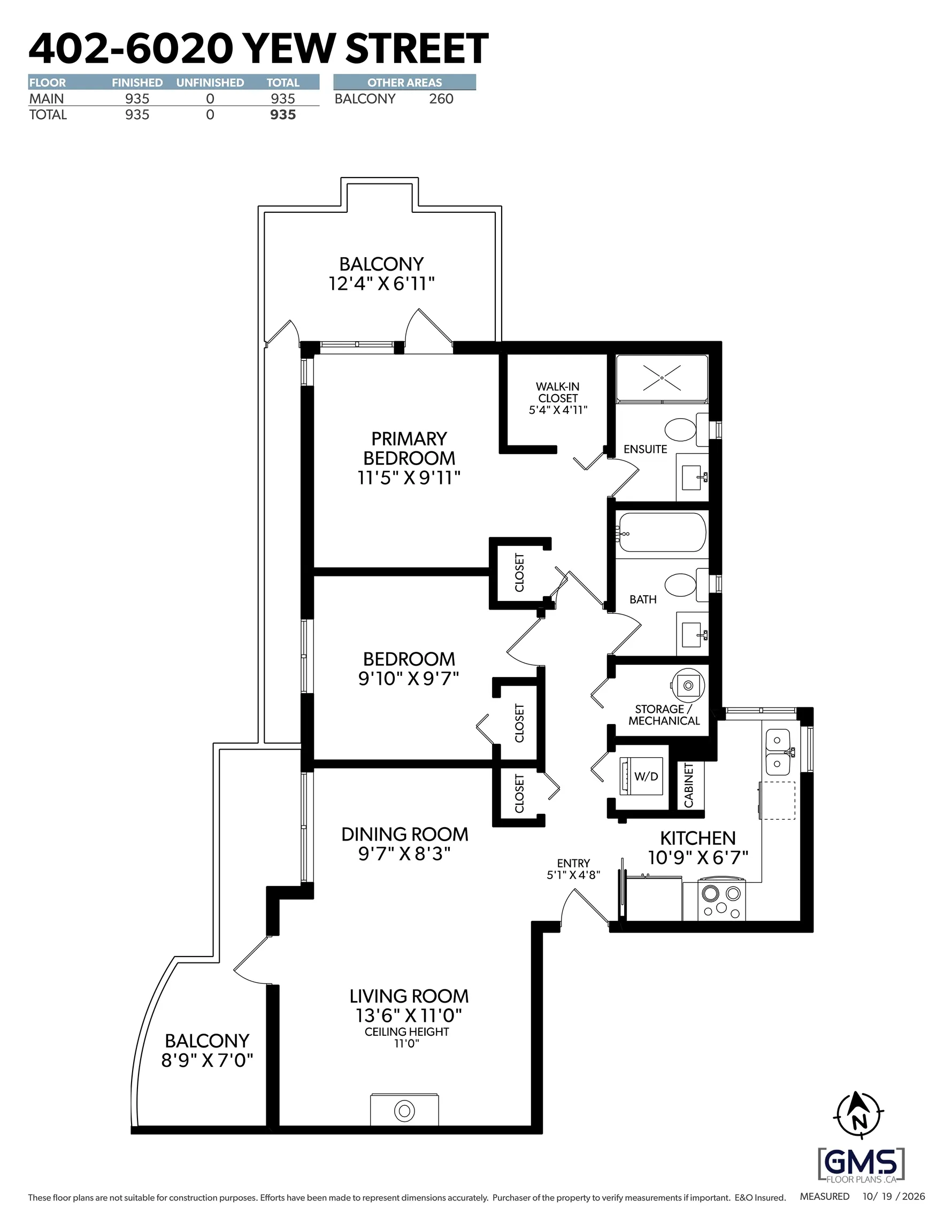 6020 Yew Street #402