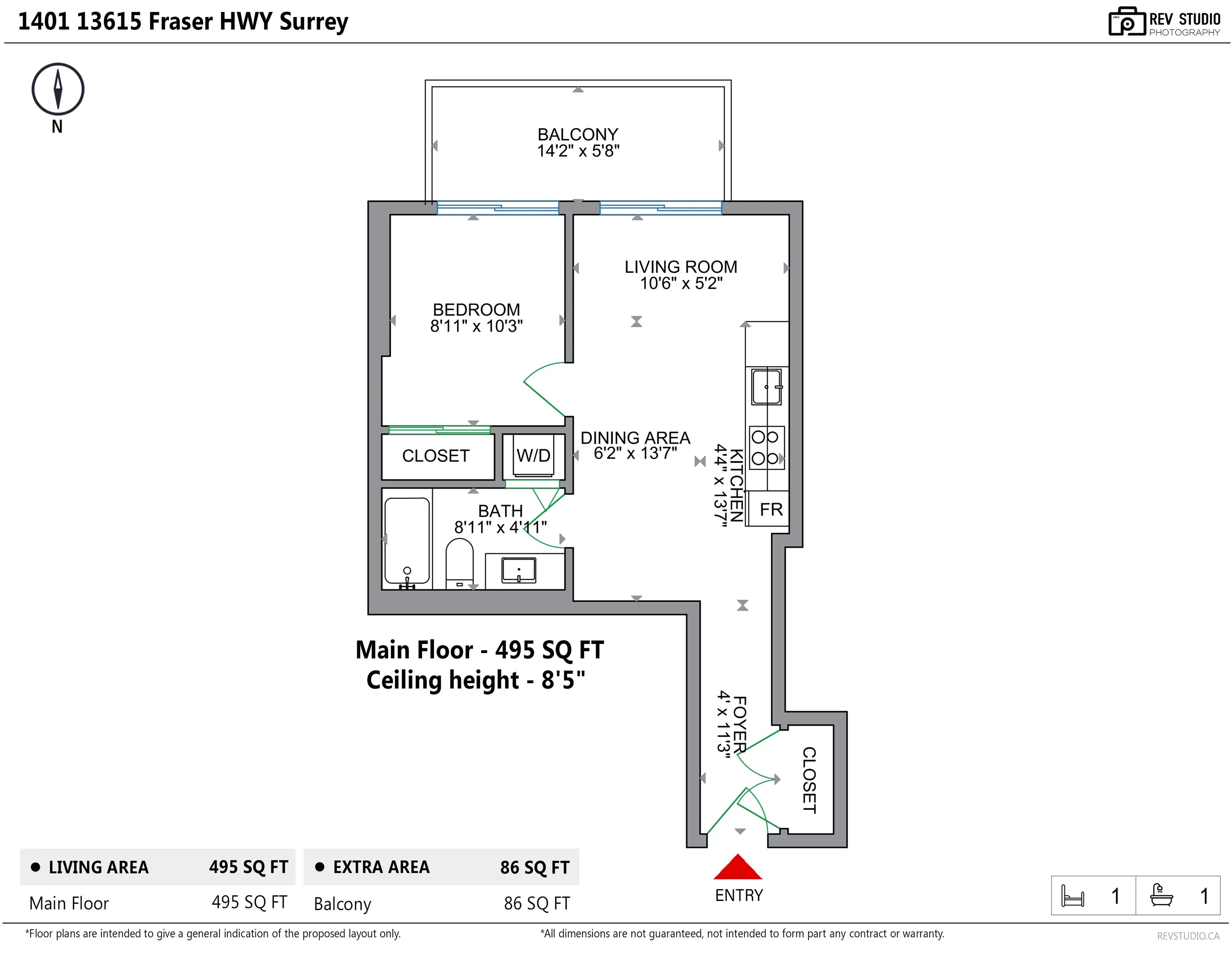 13615 Fraser Highway #1401