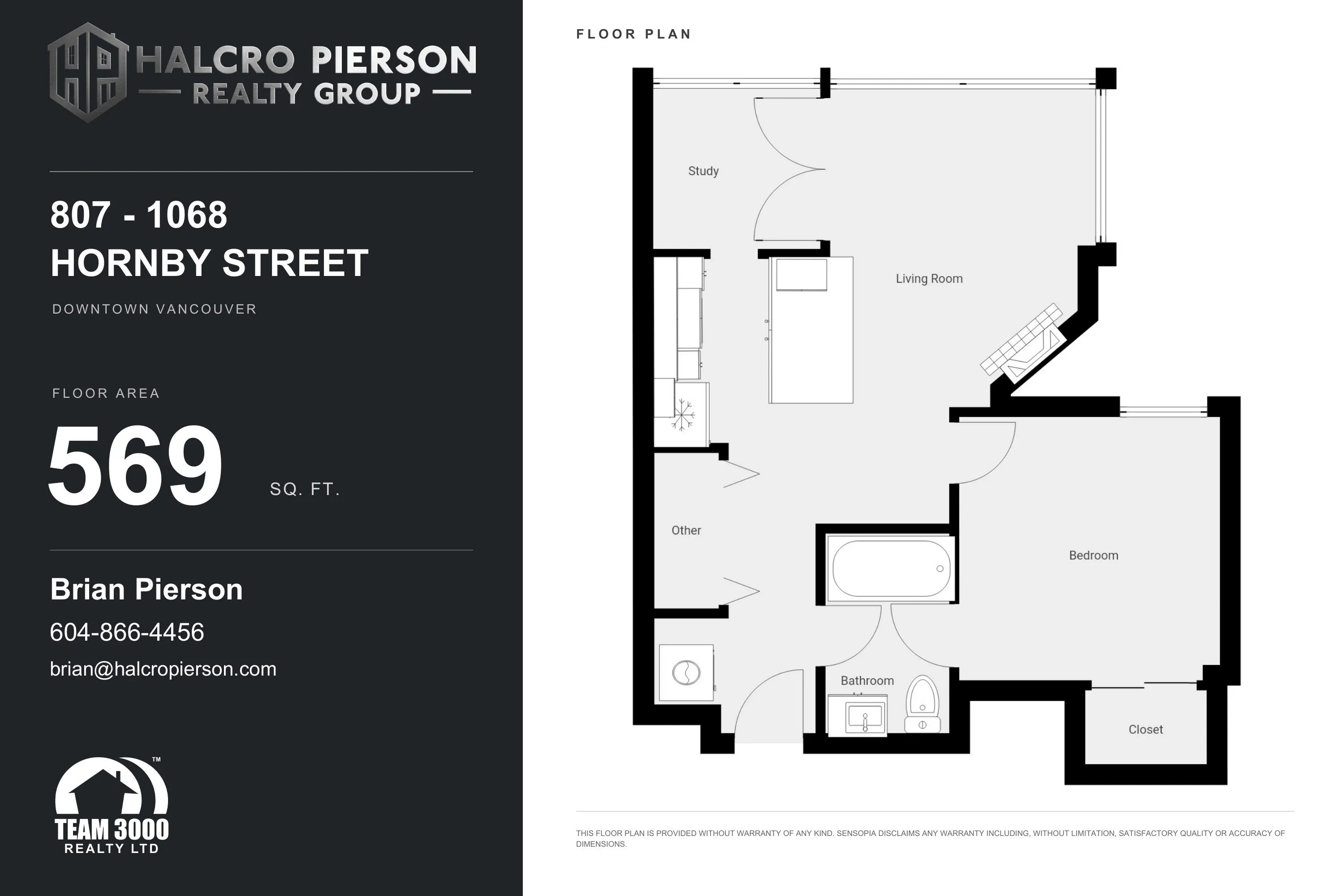 1068 Hornby Street #807
