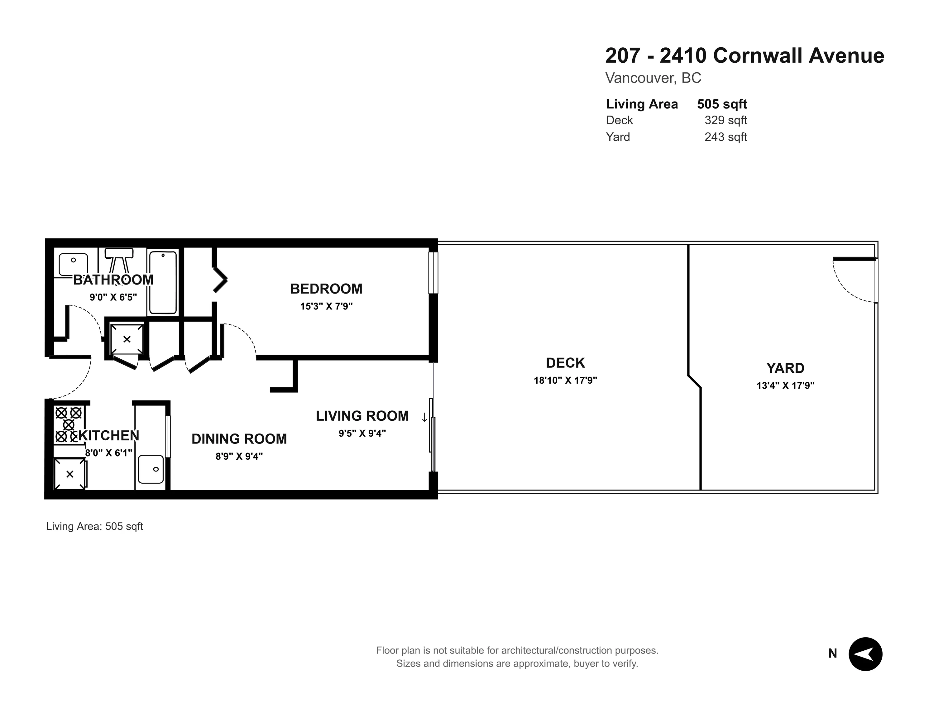 2410 Cornwall Avenue #207
