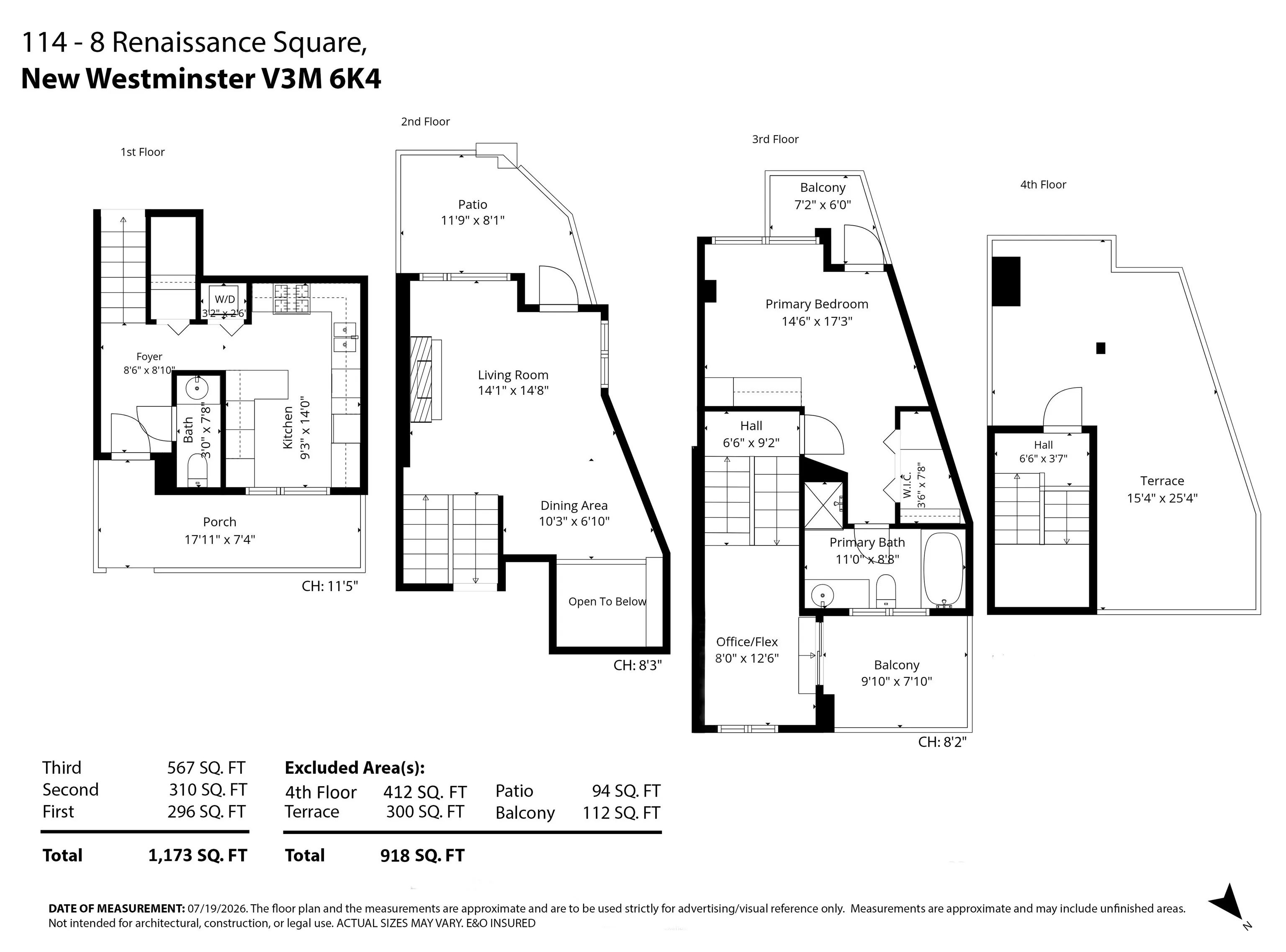 8 Renaissance Square #114