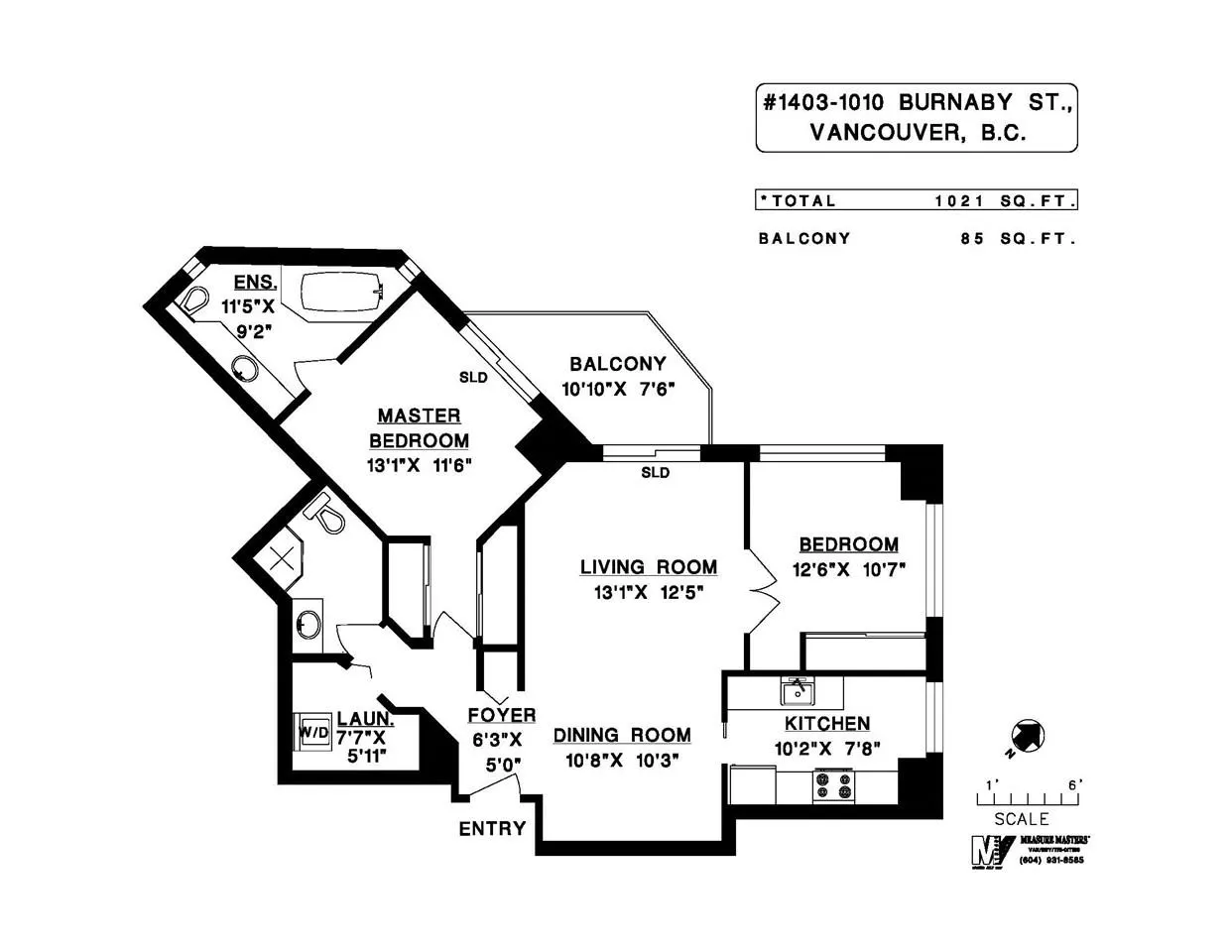 1010 Burnaby Street #1403