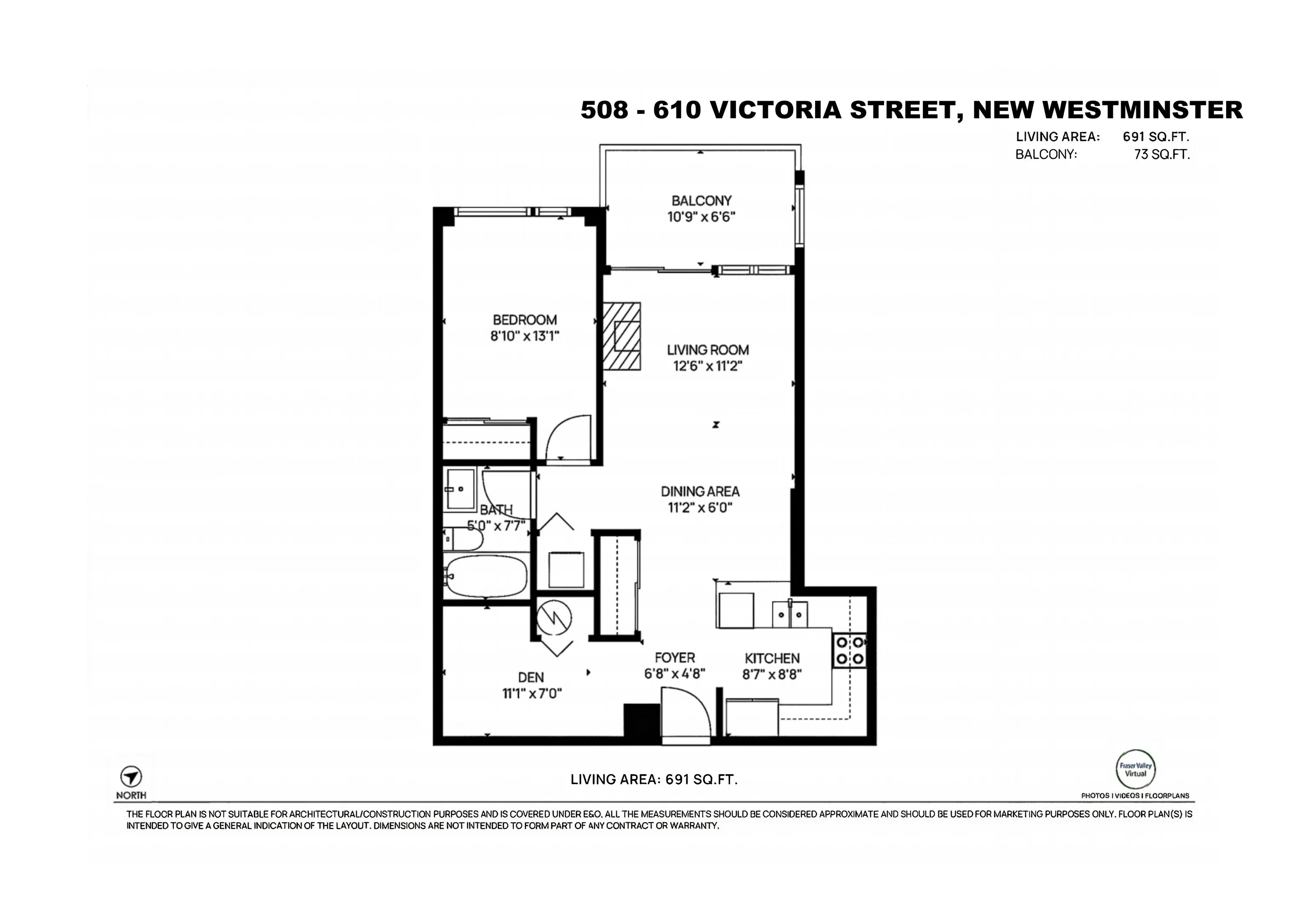 610 Victoria Street #508