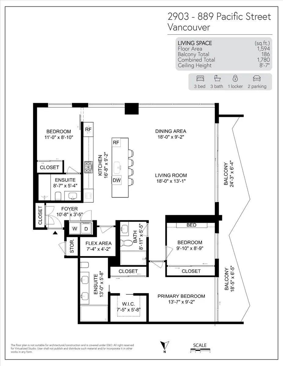 889 Pacific Street #2903