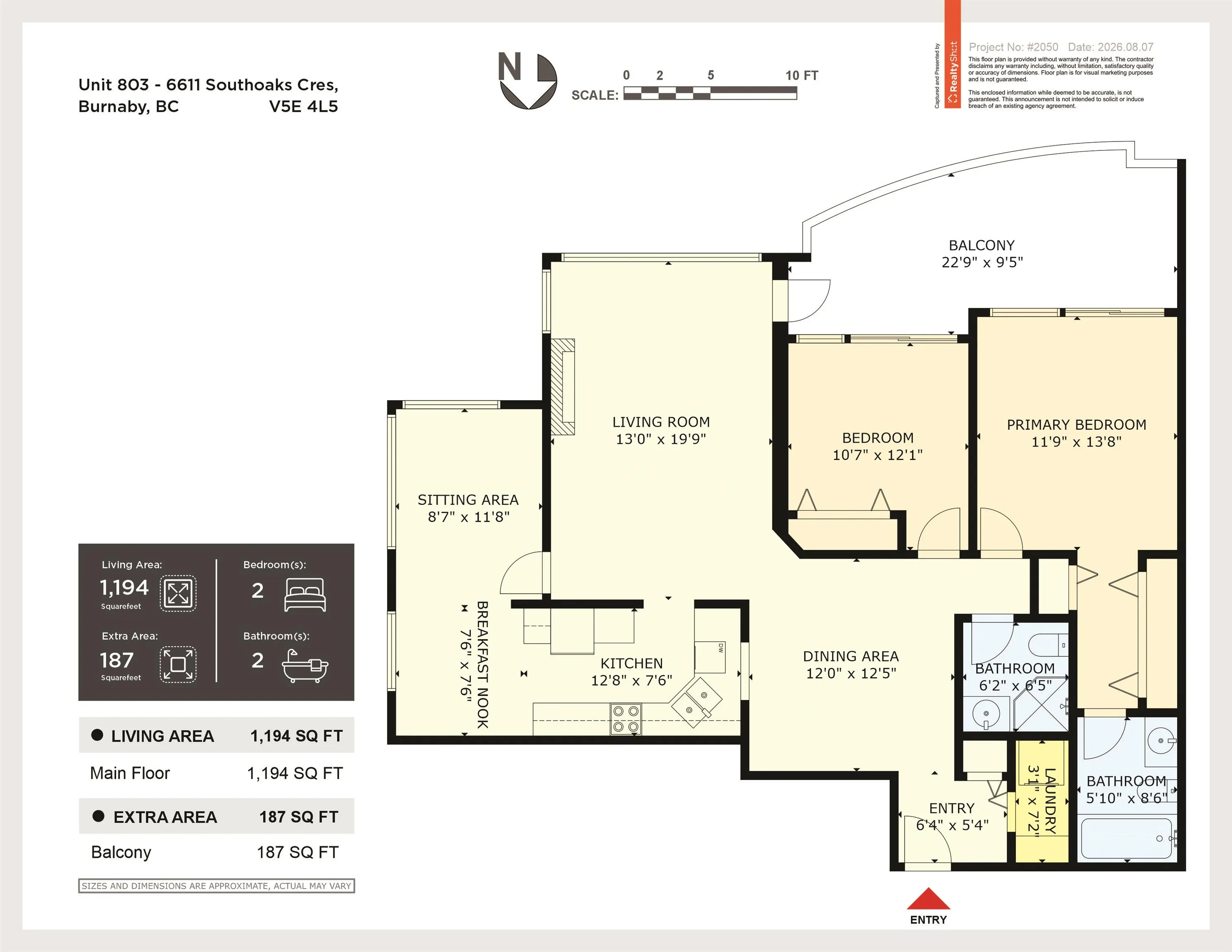 6611 Southoaks Crescent #803