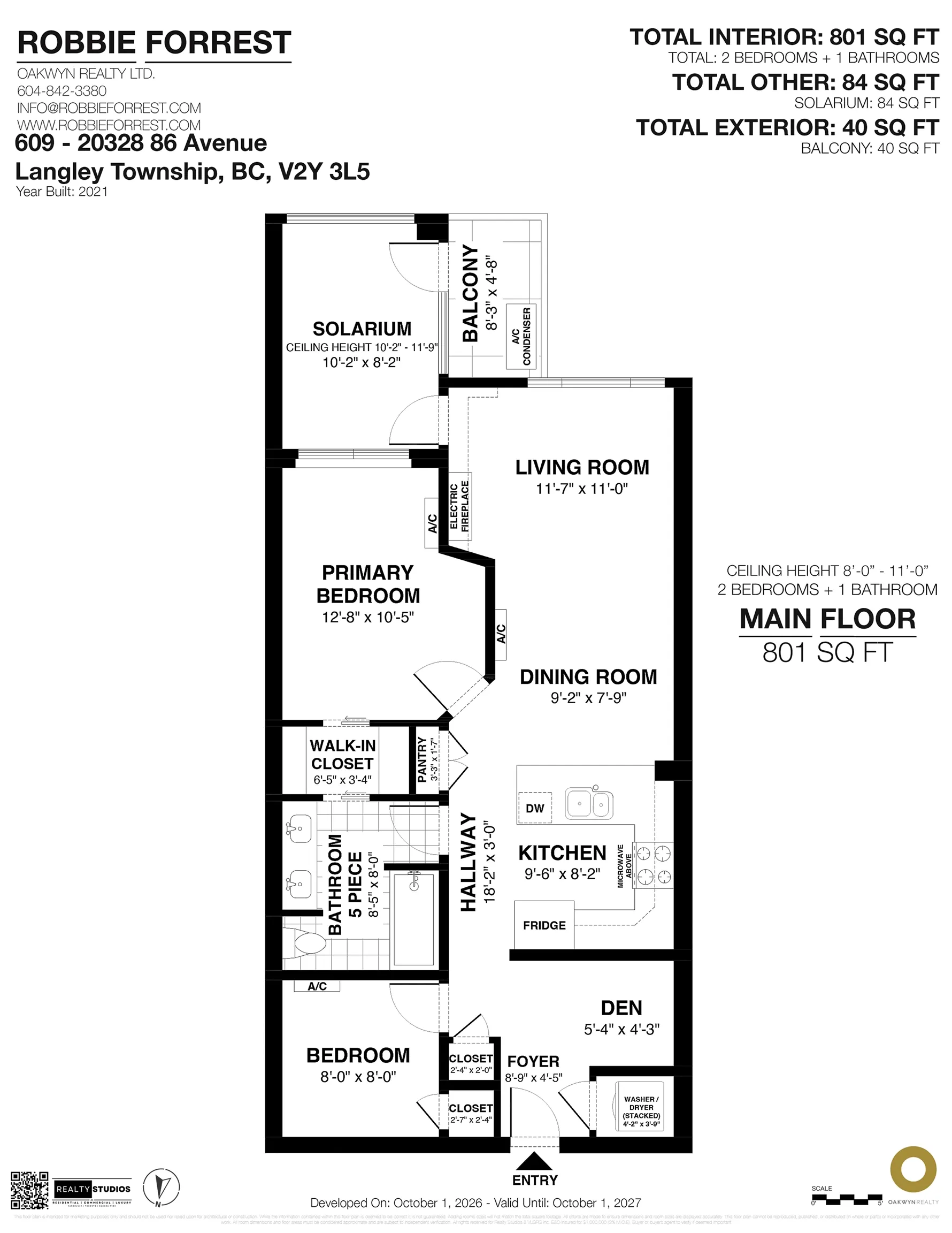 20328 86 Avenue #609