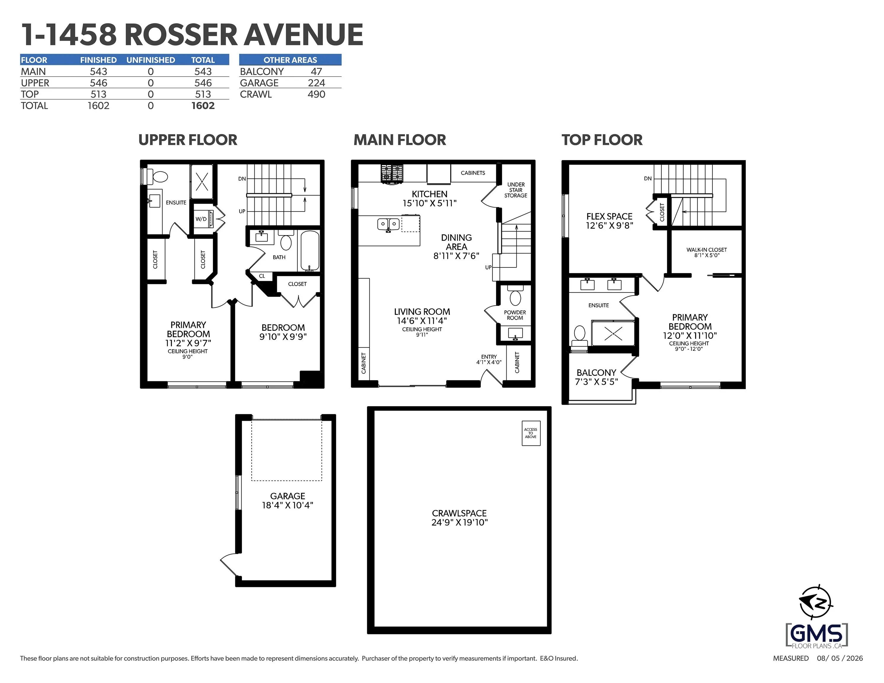 1458 Rosser Avenue #1
