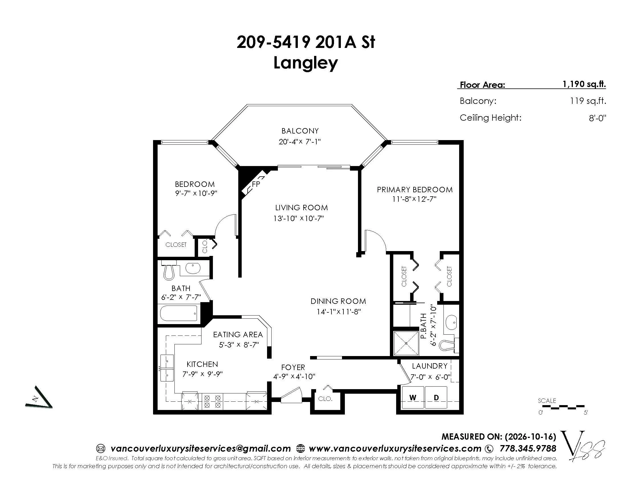 5419 201a Street #209