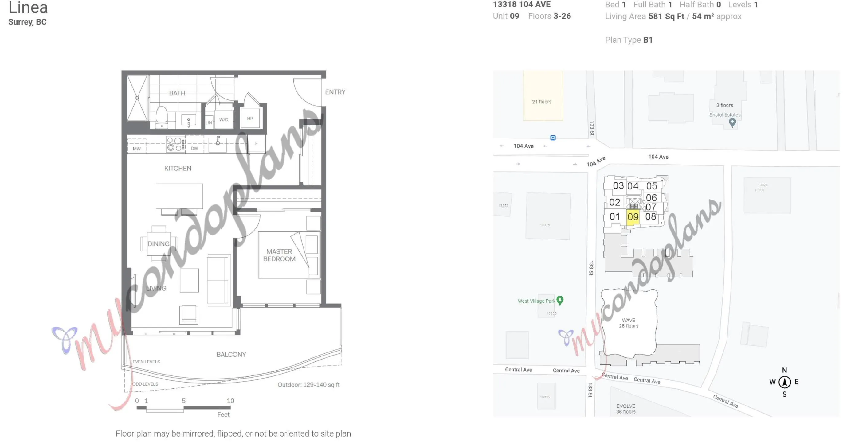 13318 104 Avenue #709