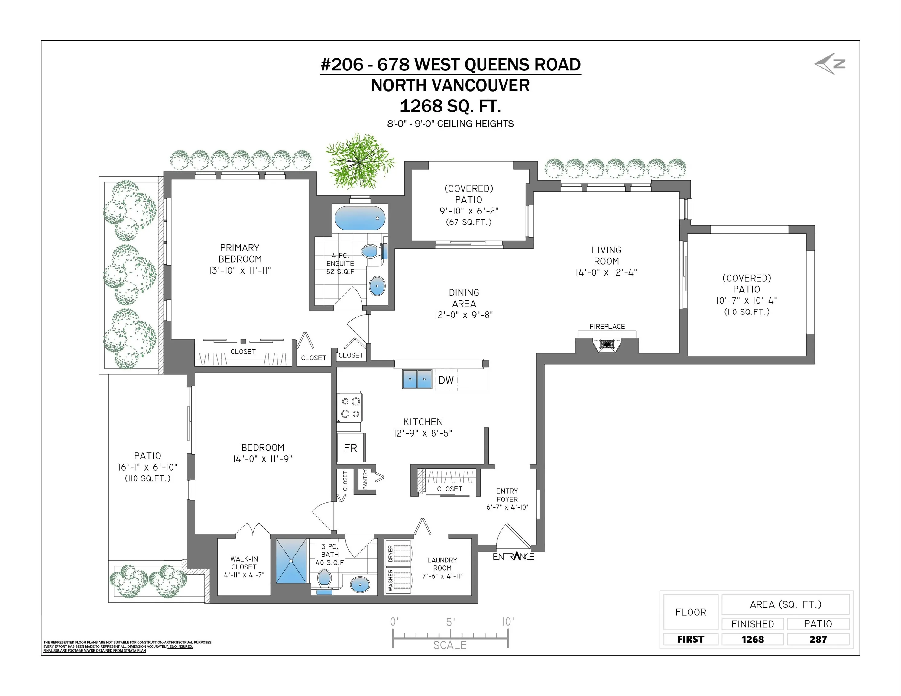 678 W Queens Road #206