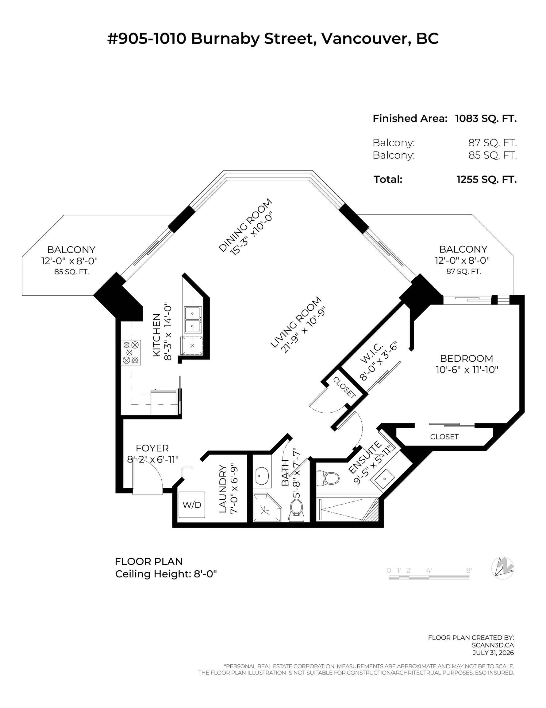 1010 Burnaby Street #905