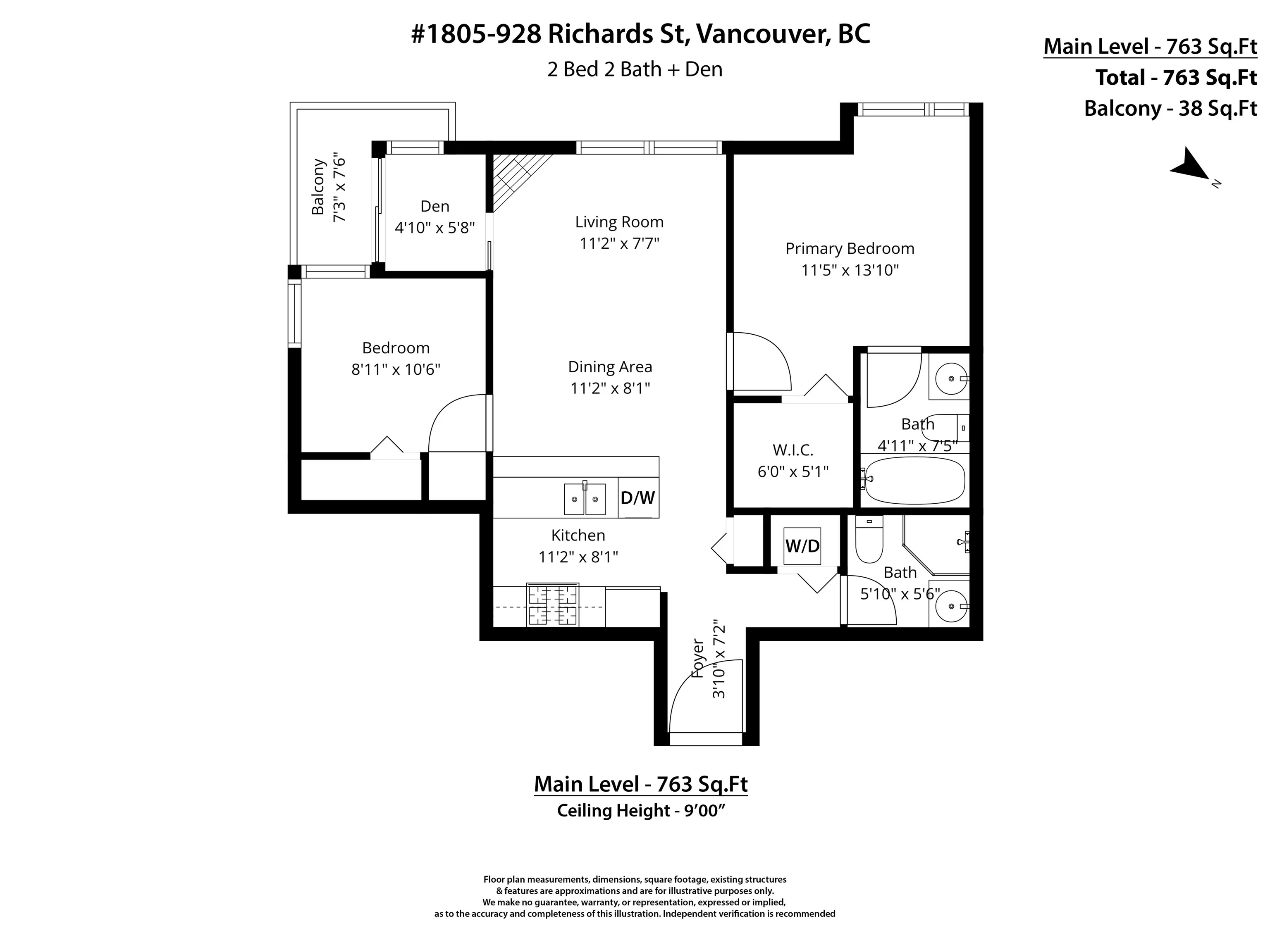 928 Richards Street #1805