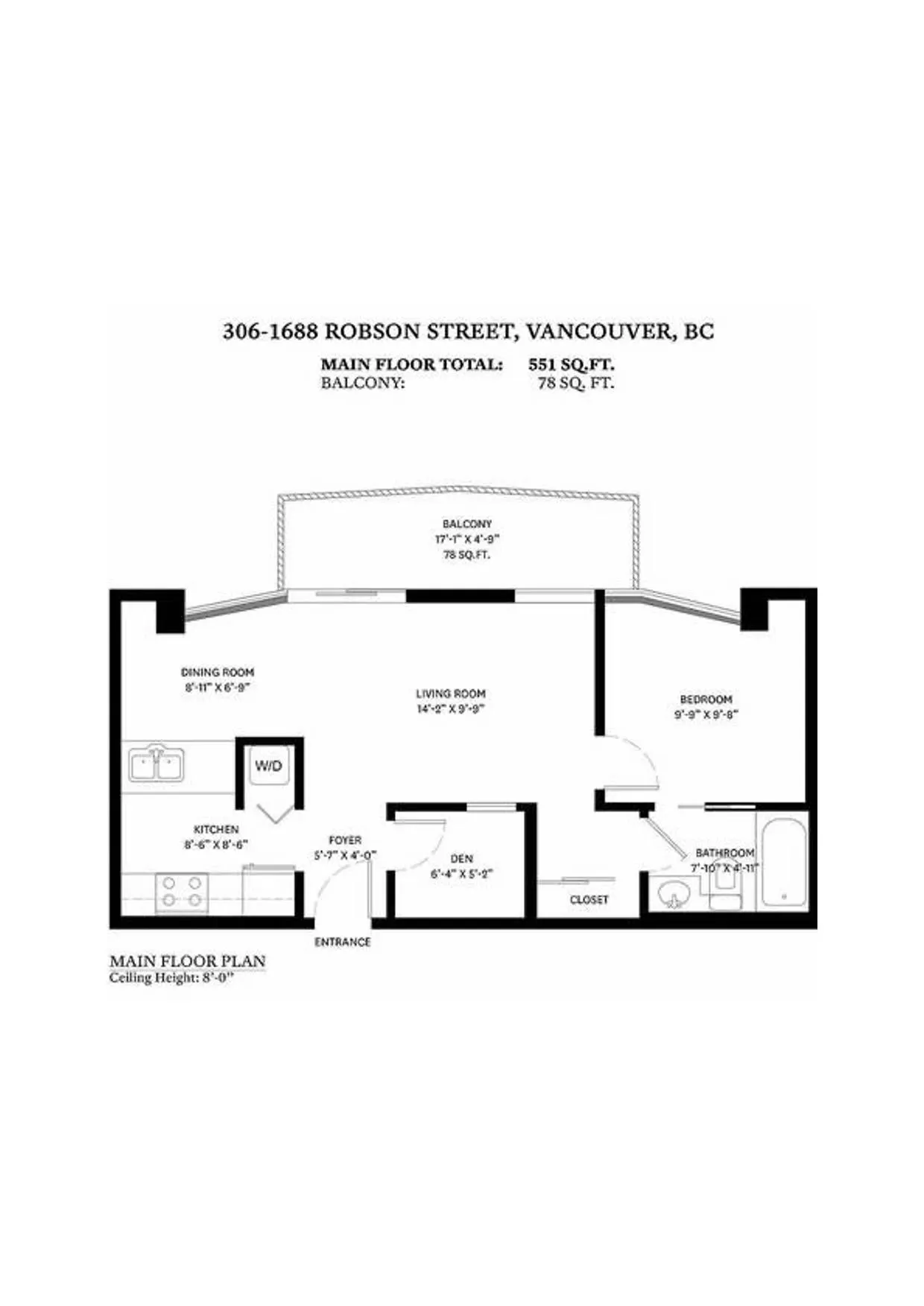 1688 Robson Street #306
