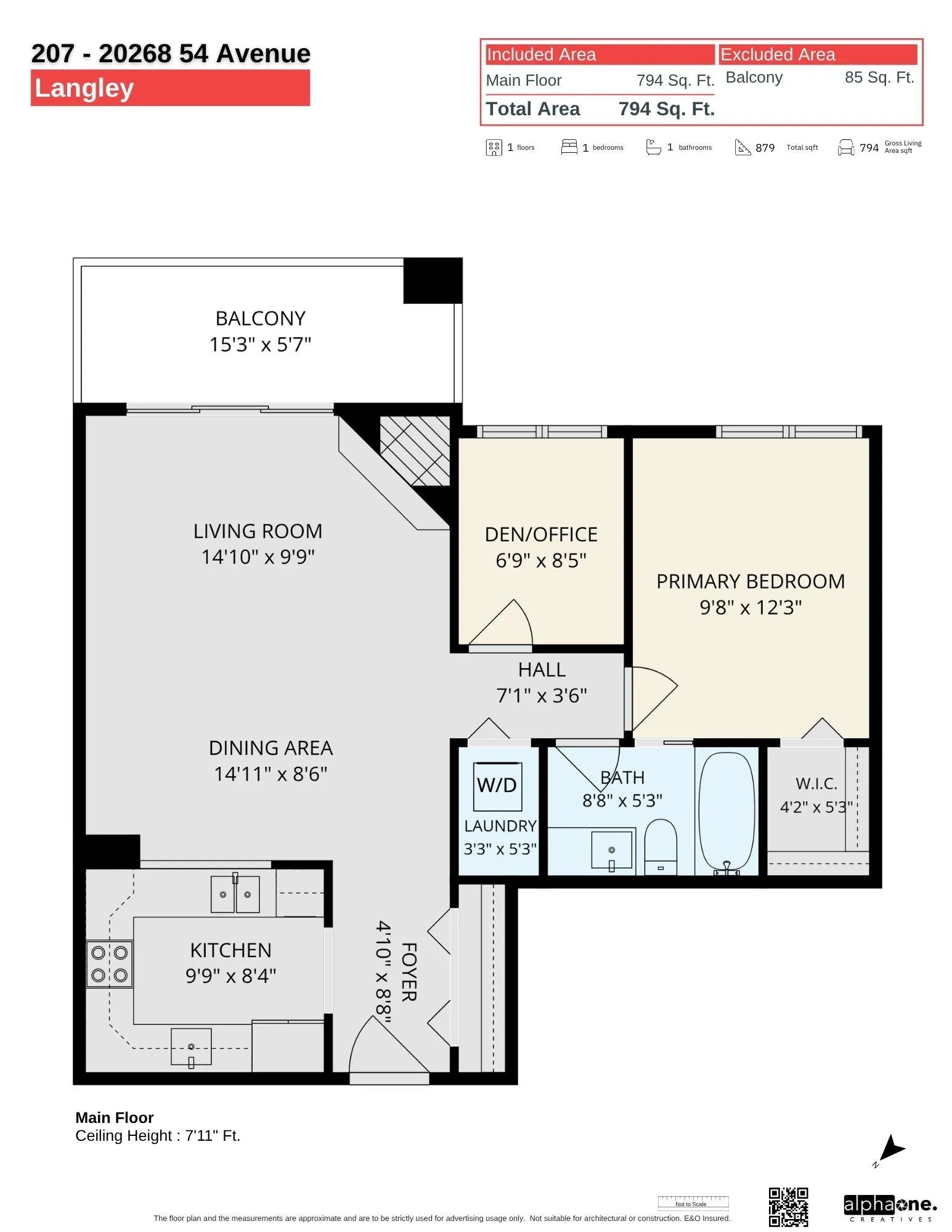 20268 54 Avenue #207