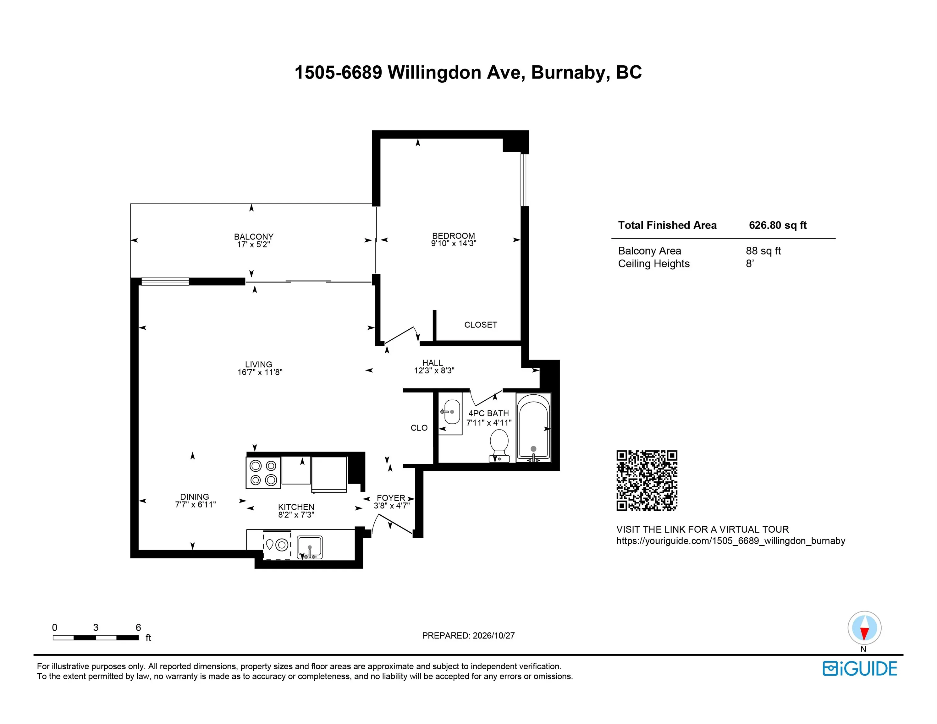 6689 Willingdon Avenue #1505