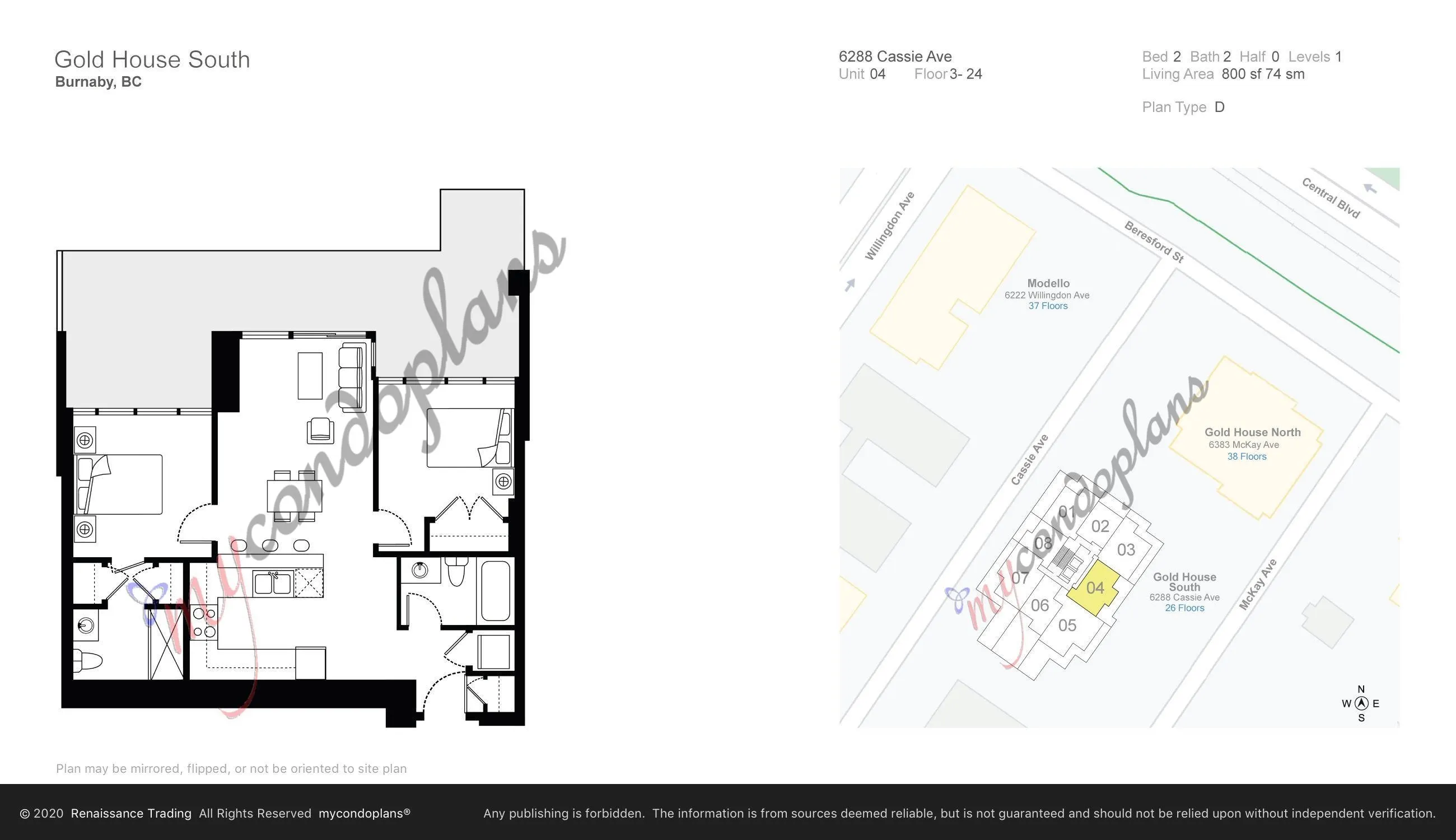 6288 Cassie Avenue #2204