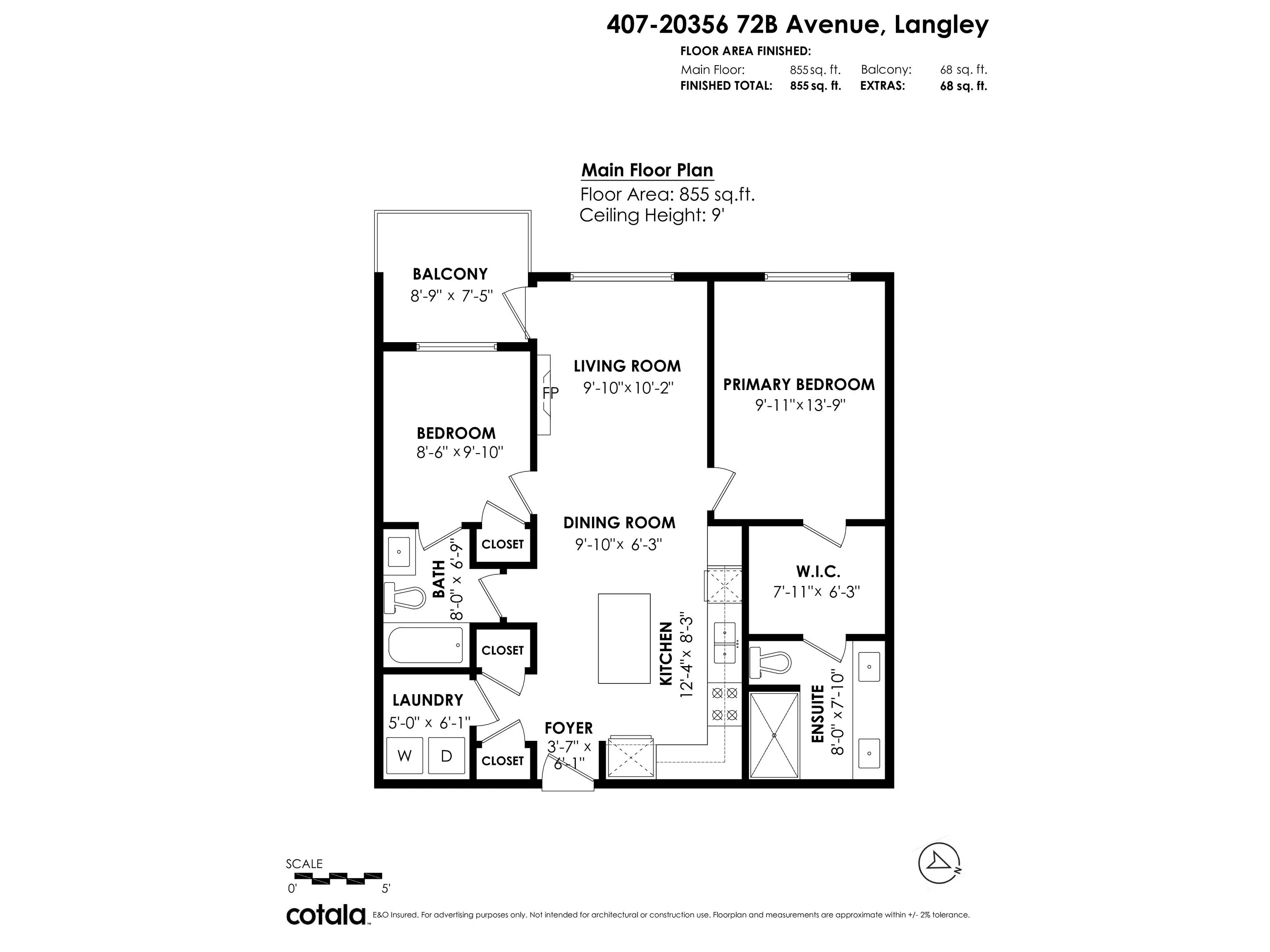 20356 72b Avenue #407