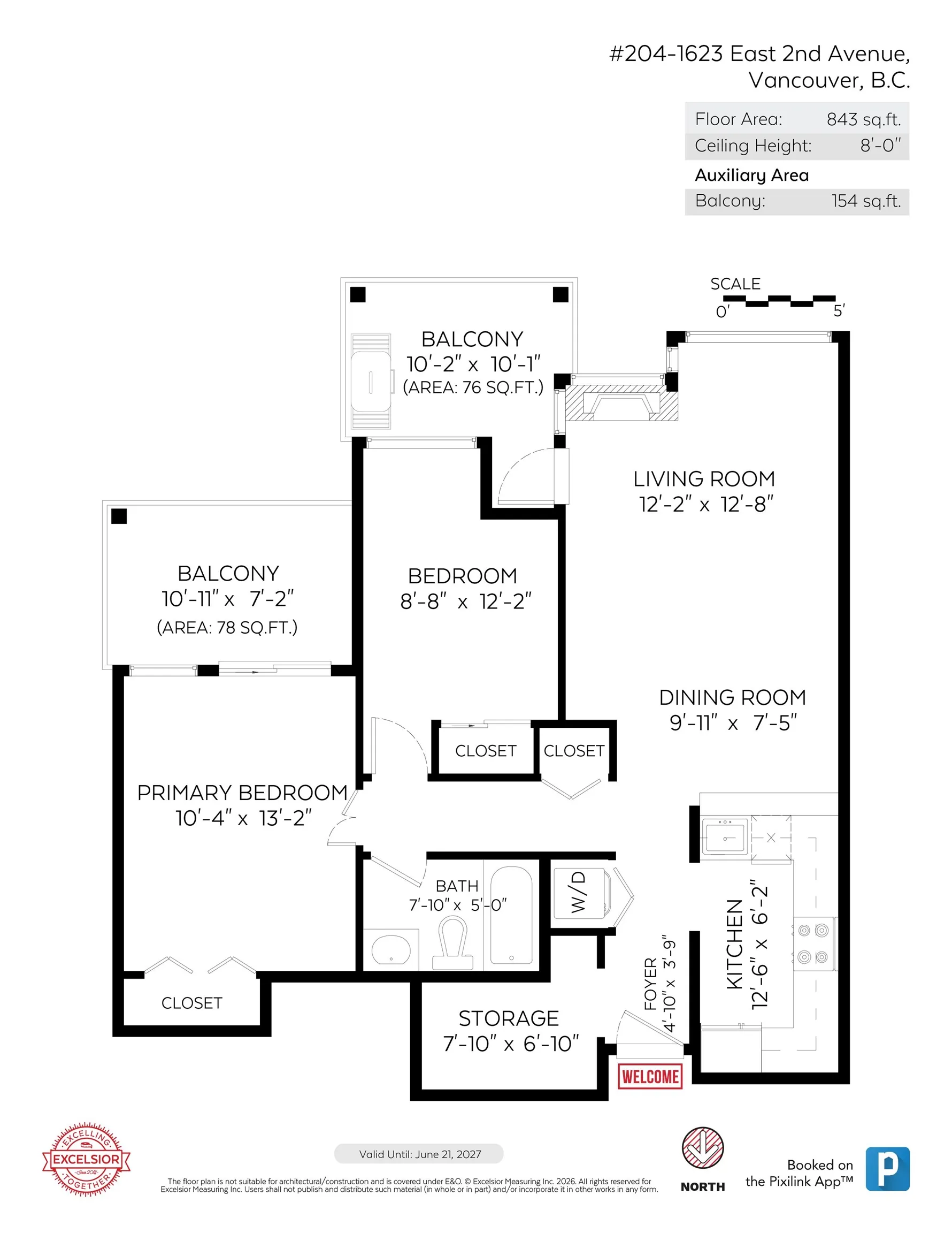 1623 E 2nd Avenue #204