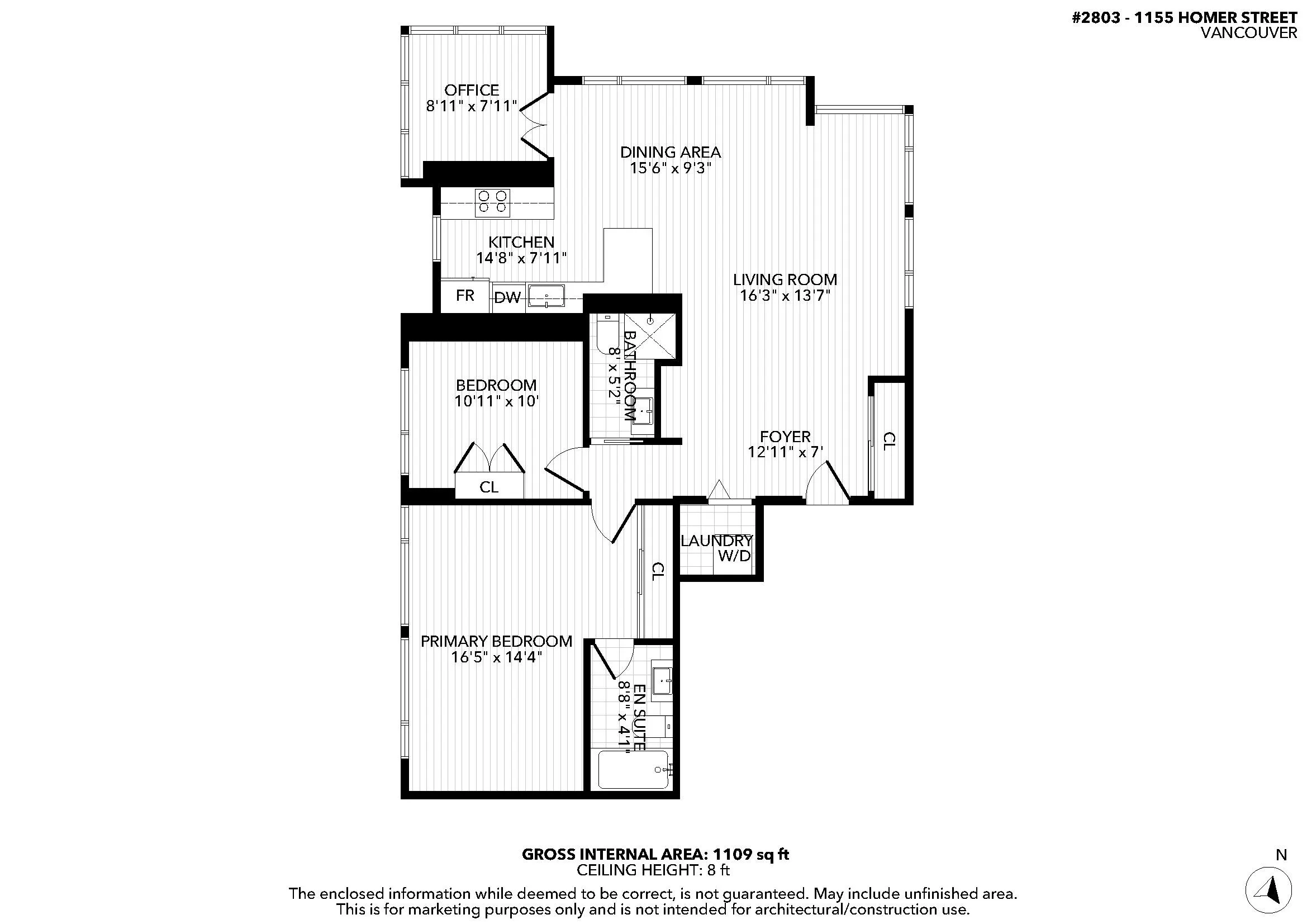 1155 Homer Street #2803