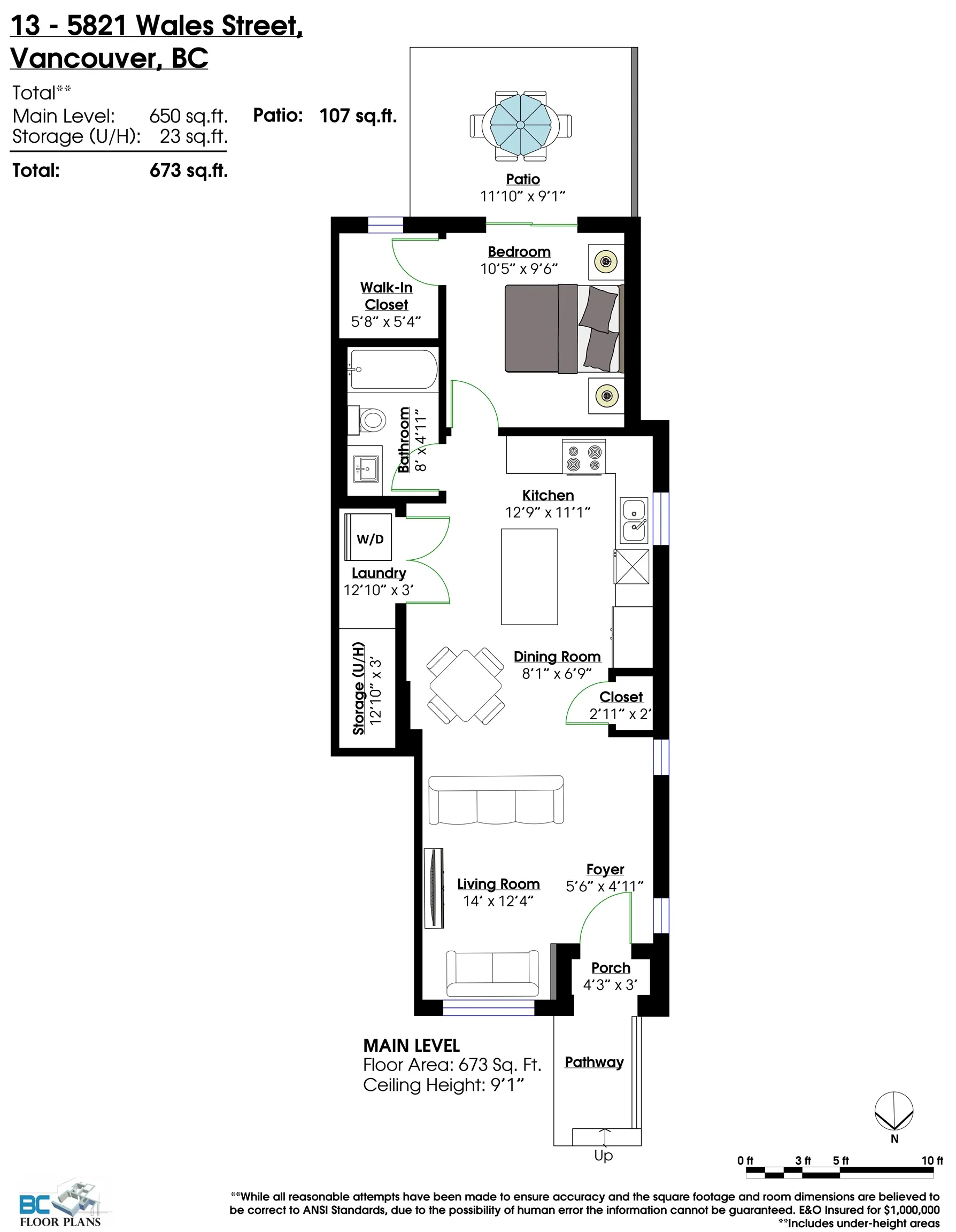 5821 Wales Street #13