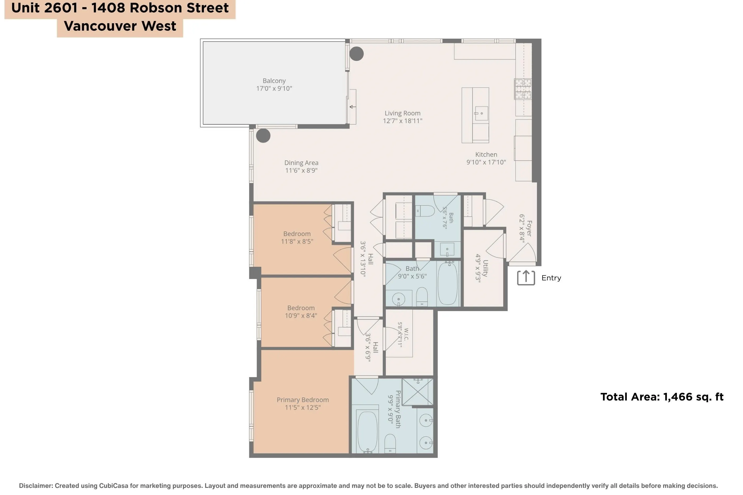 1408 Robson Street #2601