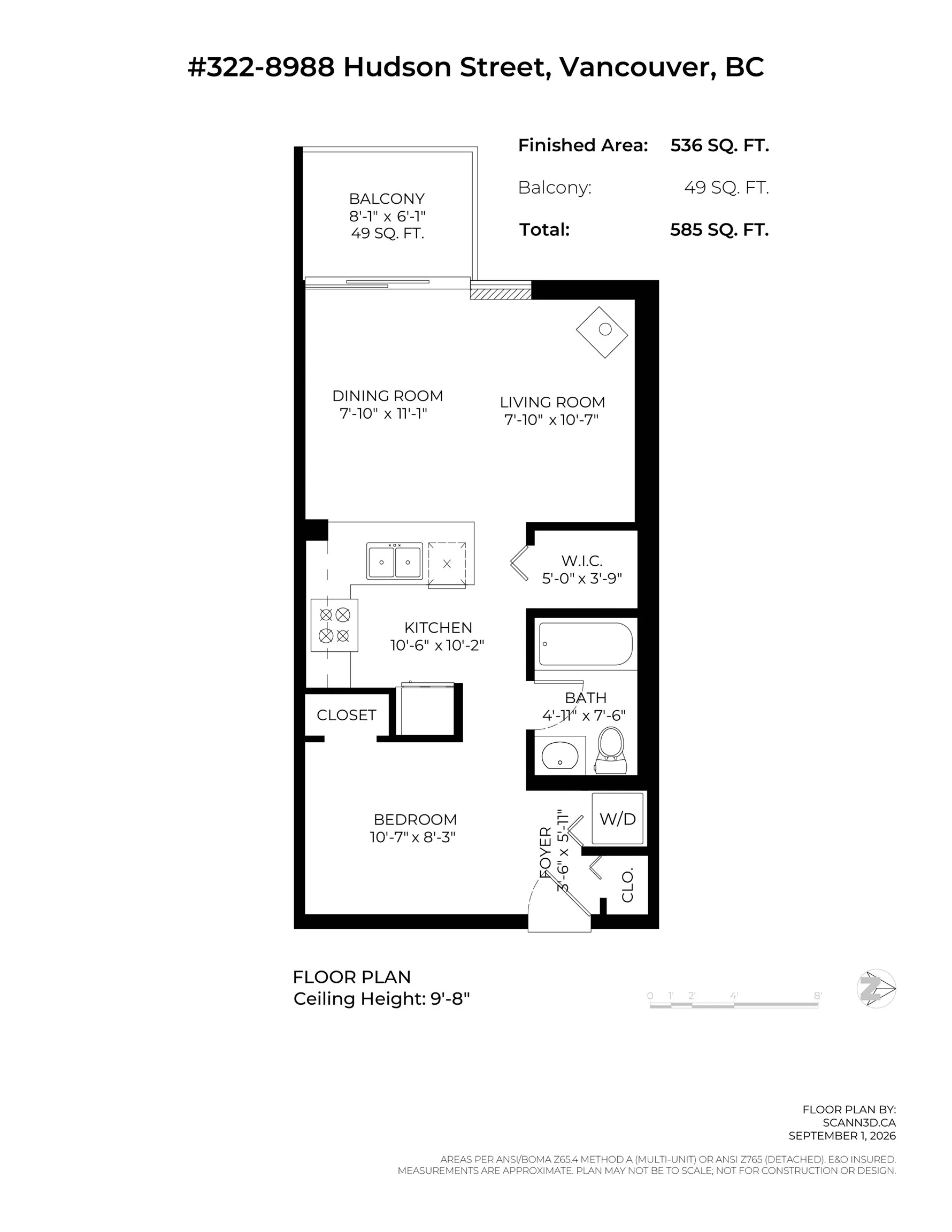 8988 Hudson Street #322