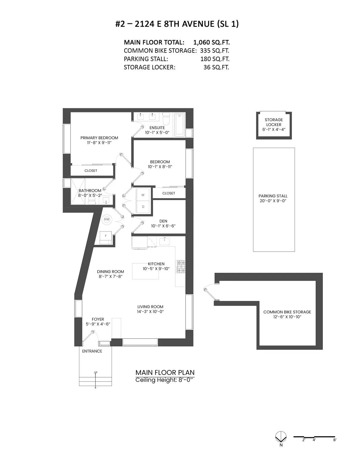 2124 E 8 Avenue #2