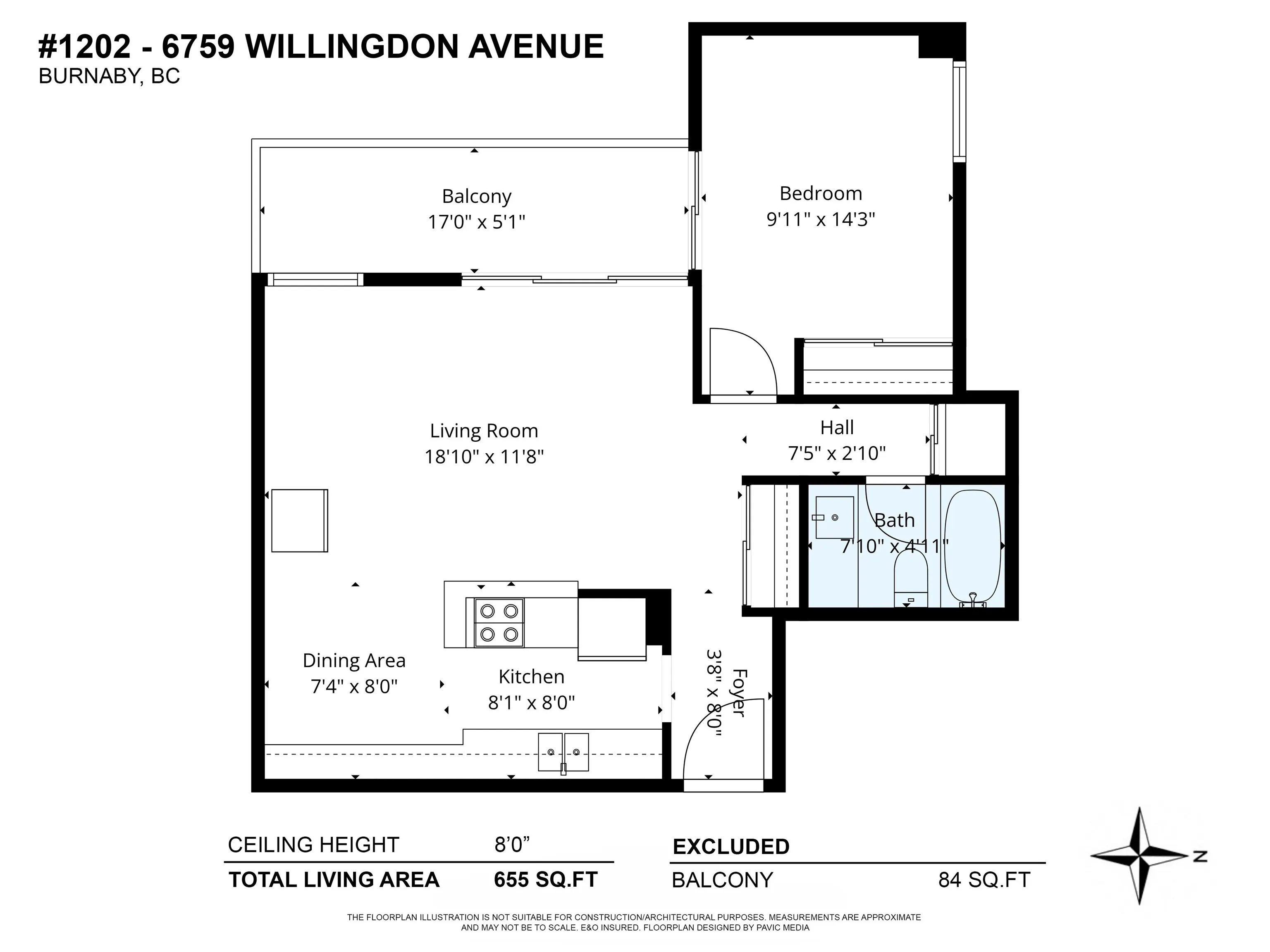 6759 Willingdon Avenue #1202
