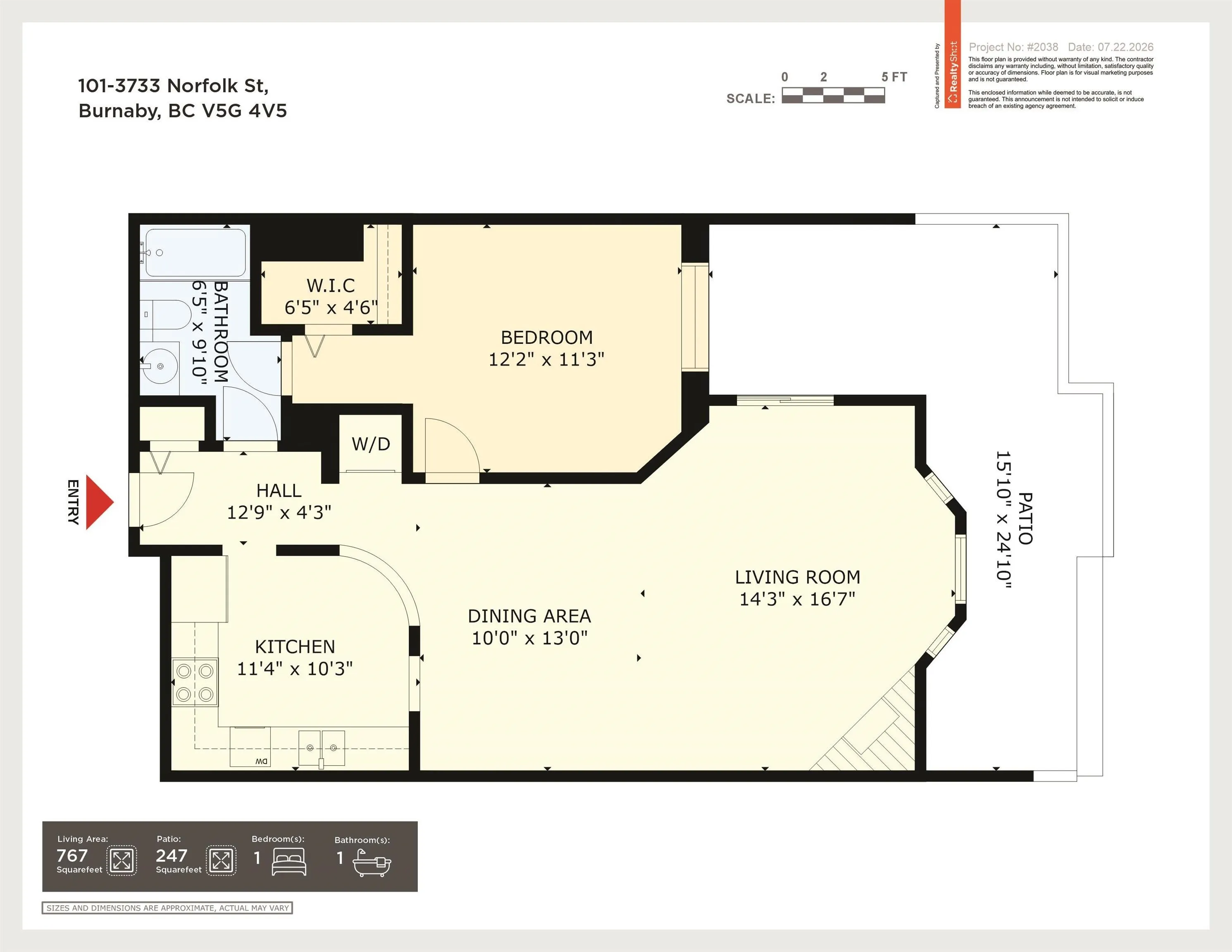3733 Norfolk Street #101
